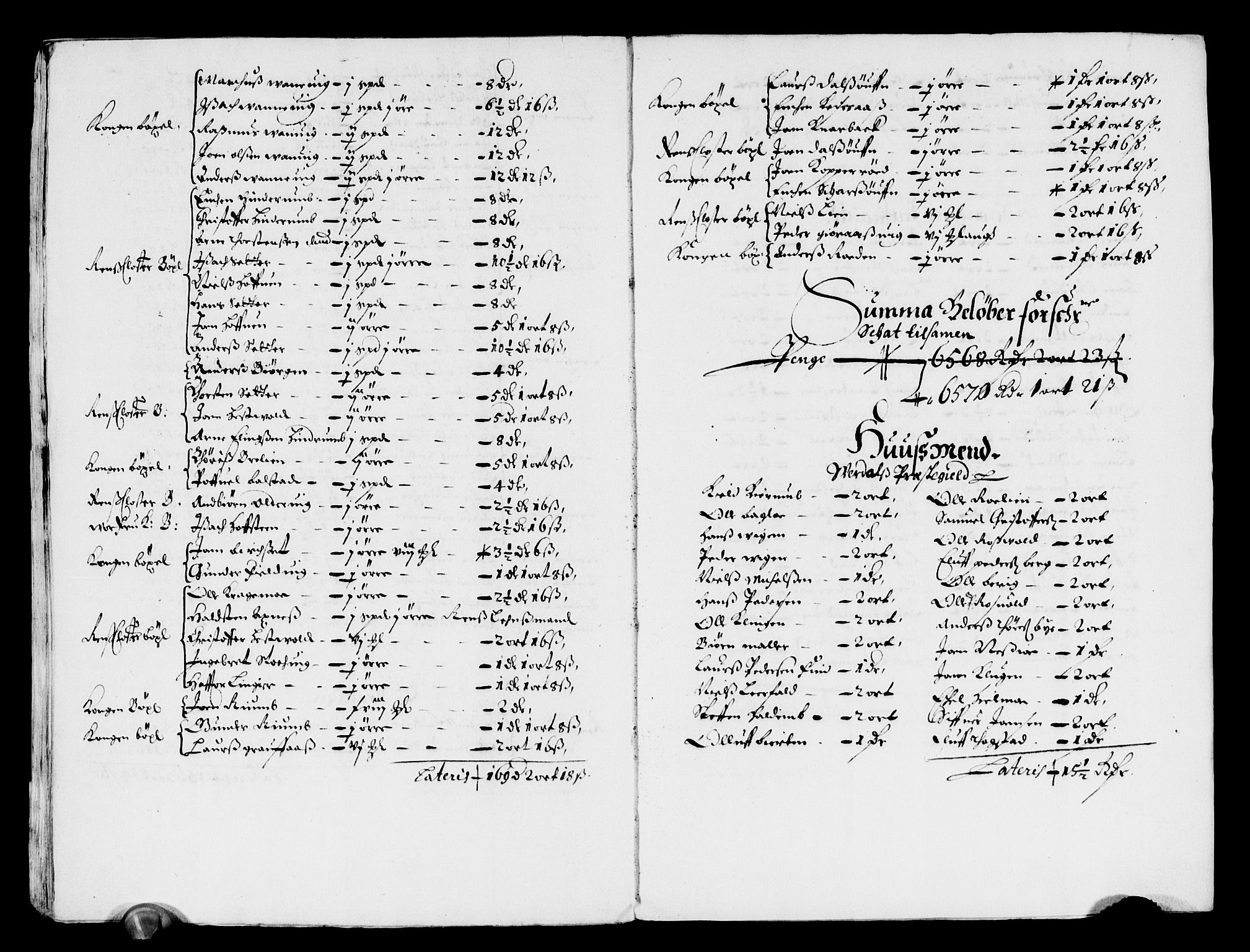 Rentekammeret inntil 1814, Reviderte regnskaper, Lensregnskaper, AV/RA-EA-5023/R/Rb/Rbw/L0143: Trondheim len, 1660-1661