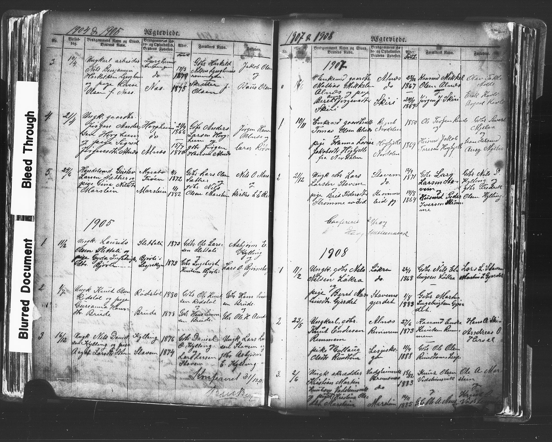 Ministerialprotokoller, klokkerbøker og fødselsregistre - Møre og Romsdal, SAT/A-1454/546/L0596: Parish register (copy) no. 546C02, 1867-1921, p. 199