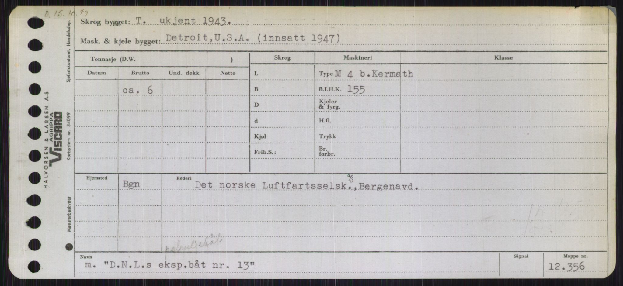 Sjøfartsdirektoratet med forløpere, Skipsmålingen, RA/S-1627/H/Ha/L0001/0002: Fartøy, A-Eig / Fartøy Bjør-Eig, p. 731
