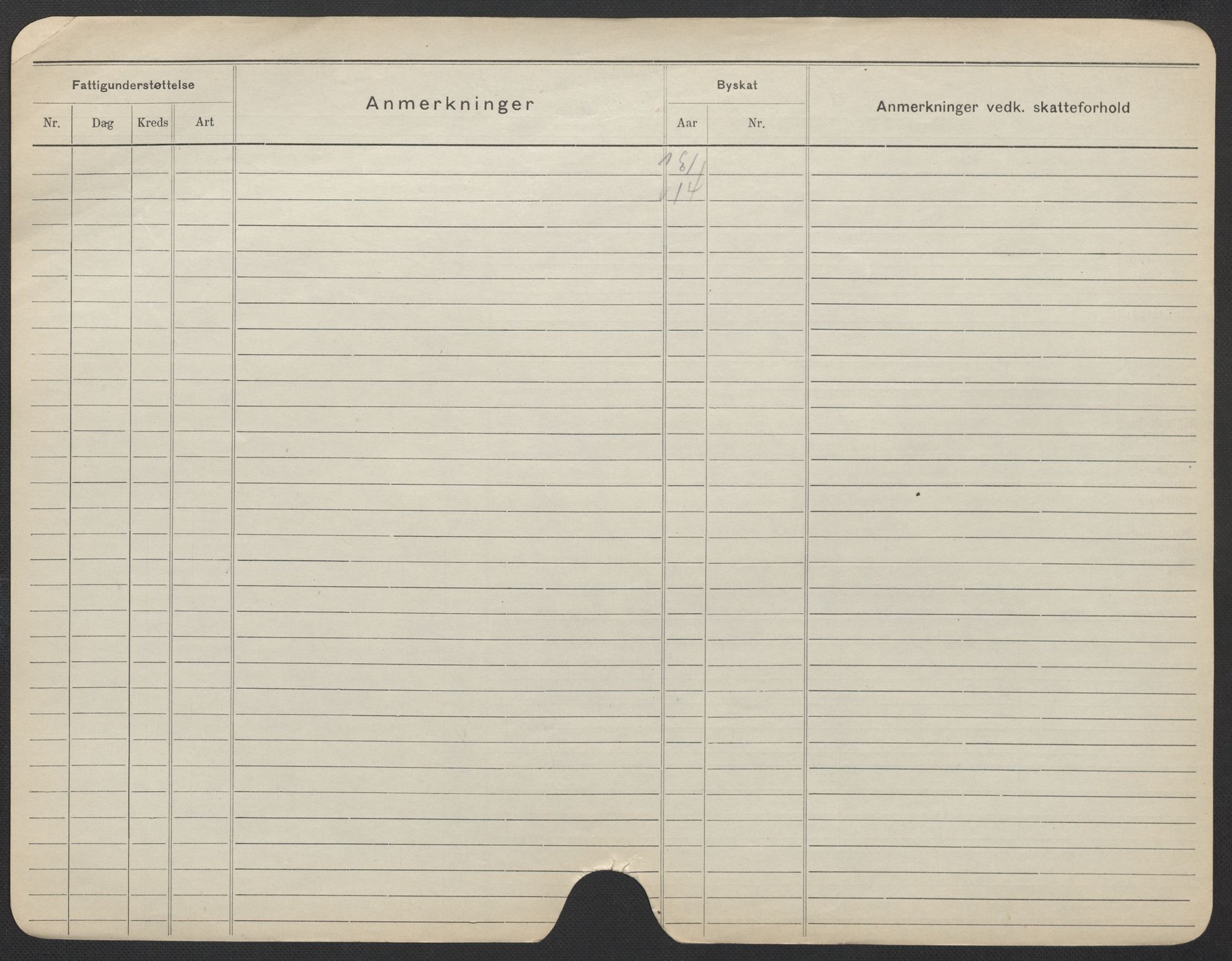 Oslo folkeregister, Registerkort, AV/SAO-A-11715/F/Fa/Fac/L0022: Kvinner, 1906-1914, p. 324b