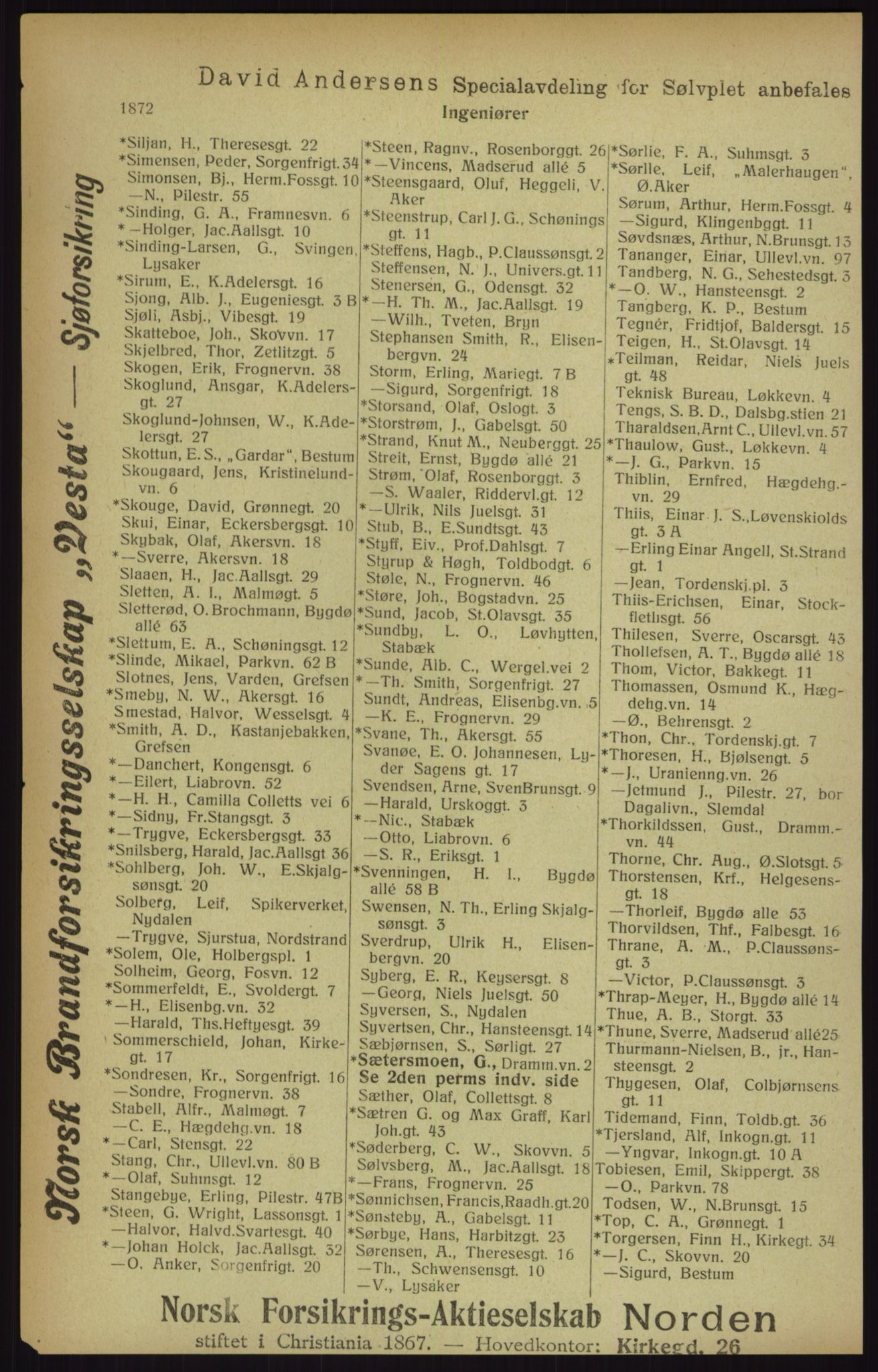 Kristiania/Oslo adressebok, PUBL/-, 1916, p. 1872