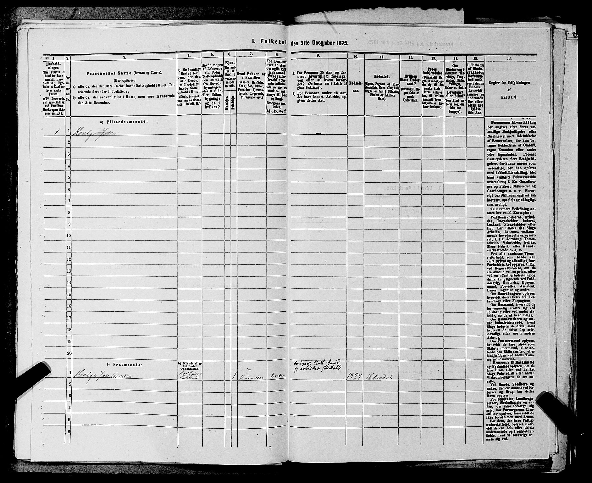 SAKO, 1875 census for 0823P Heddal, 1875, p. 569