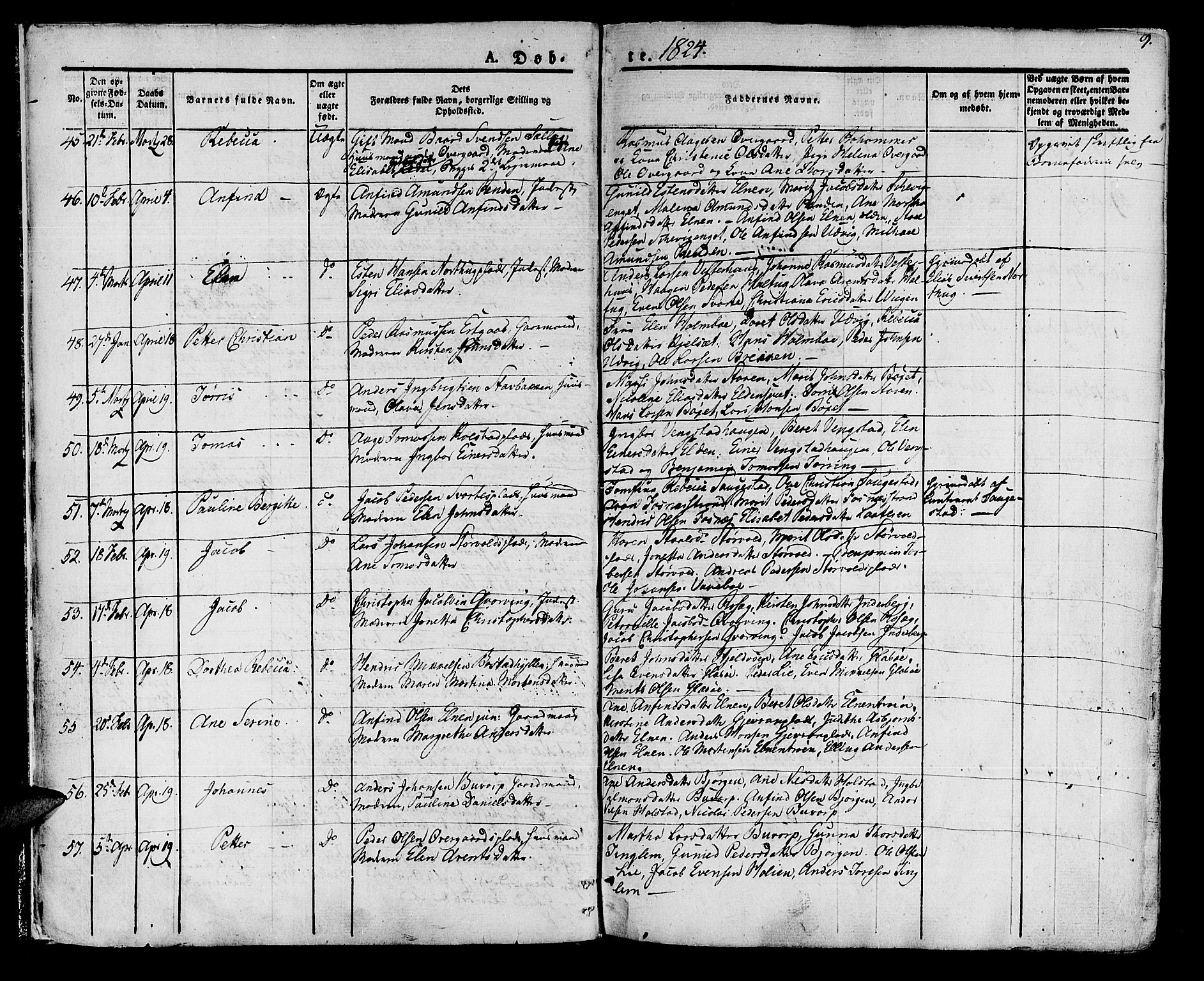 Ministerialprotokoller, klokkerbøker og fødselsregistre - Nord-Trøndelag, AV/SAT-A-1458/741/L0390: Parish register (official) no. 741A04, 1822-1836, p. 9