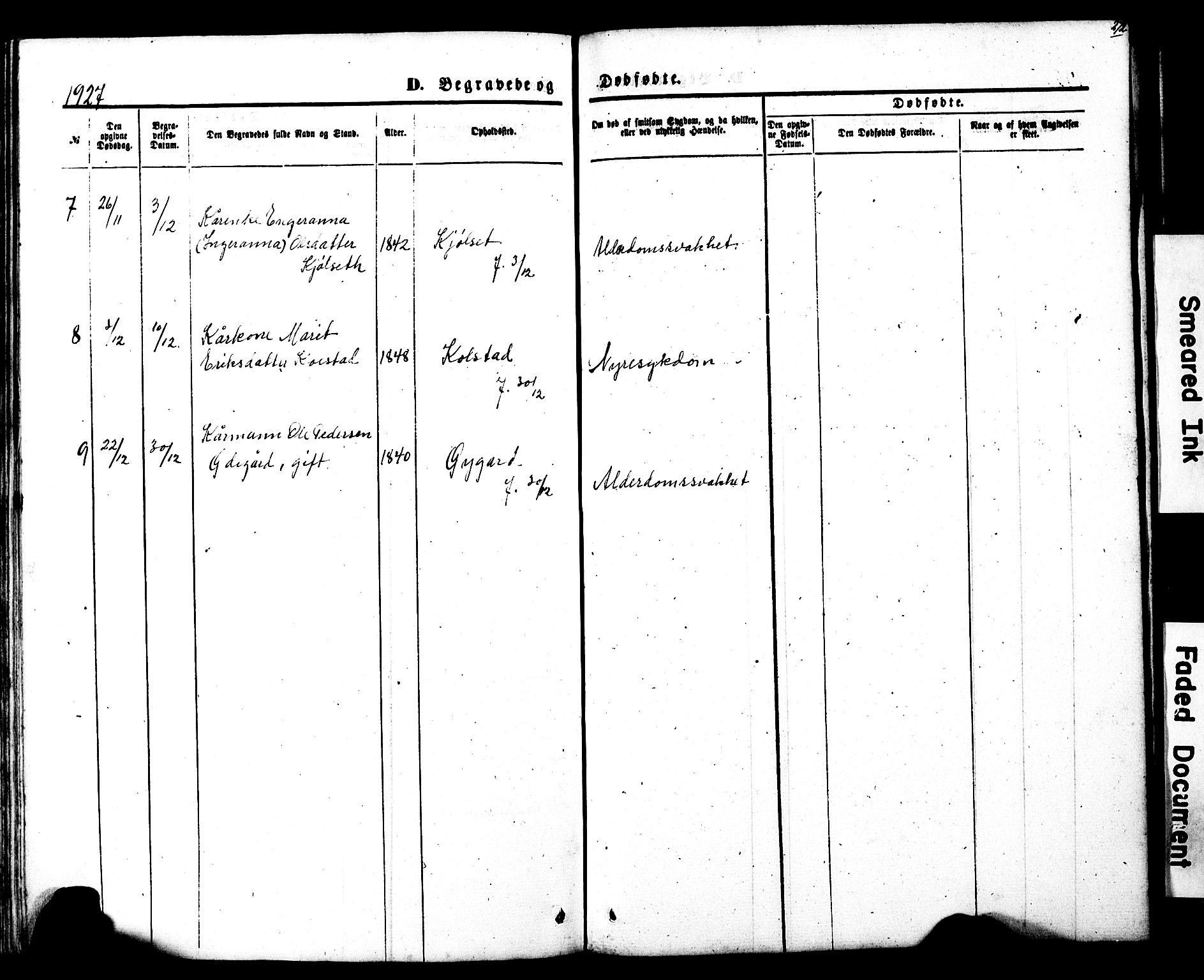 Ministerialprotokoller, klokkerbøker og fødselsregistre - Møre og Romsdal, SAT/A-1454/550/L0618: Parish register (copy) no. 550C01, 1870-1927, p. 272
