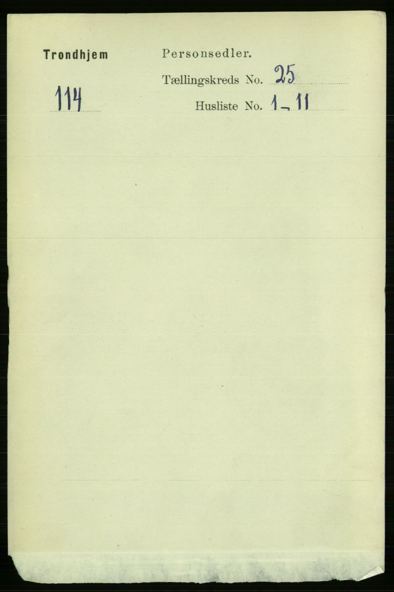 RA, 1891 census for 1601 Trondheim, 1891, p. 18729