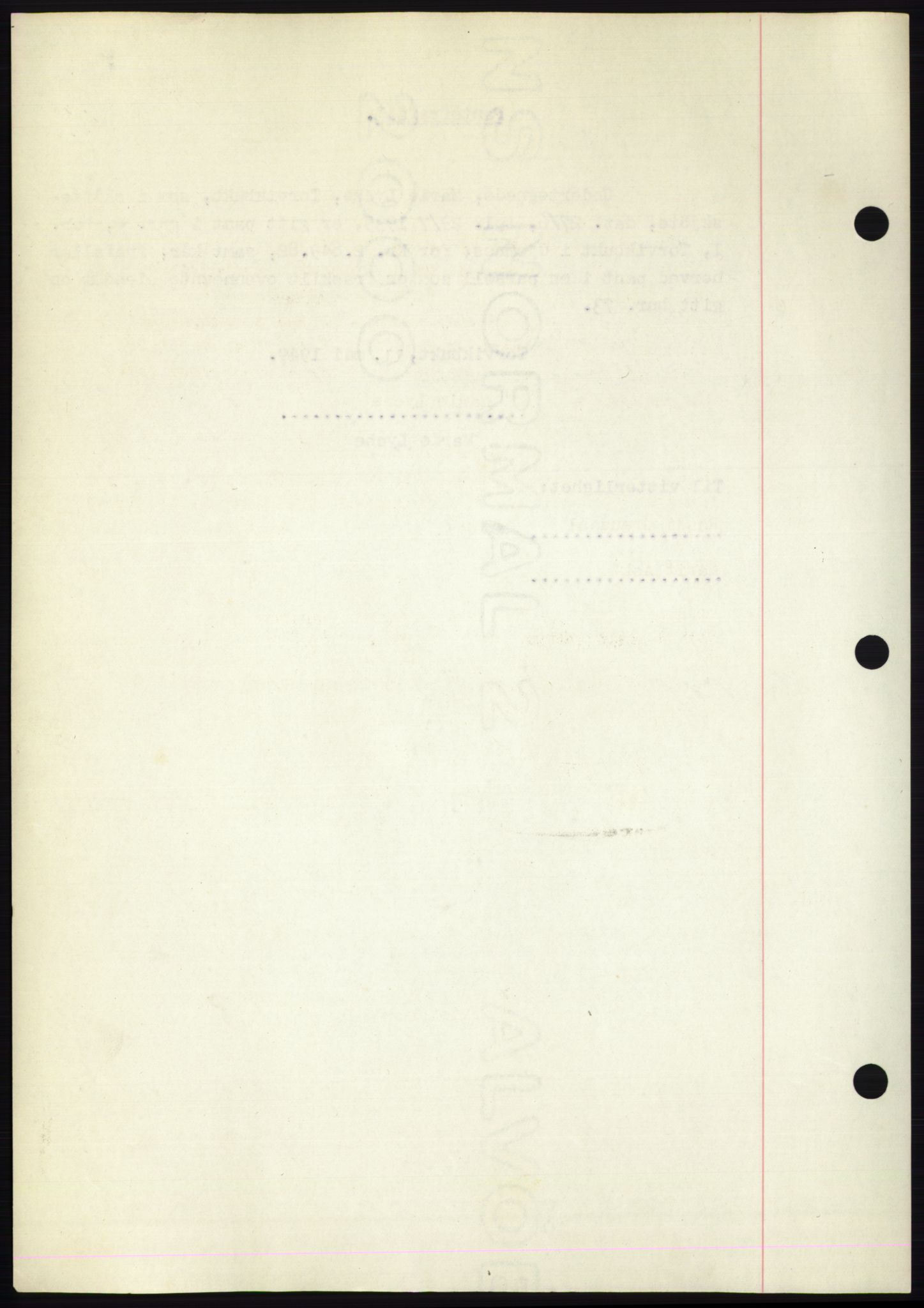 Nordmøre sorenskriveri, SAT/A-4132/1/2/2Ca: Mortgage book no. B101, 1949-1949, Diary no: : 1212/1949