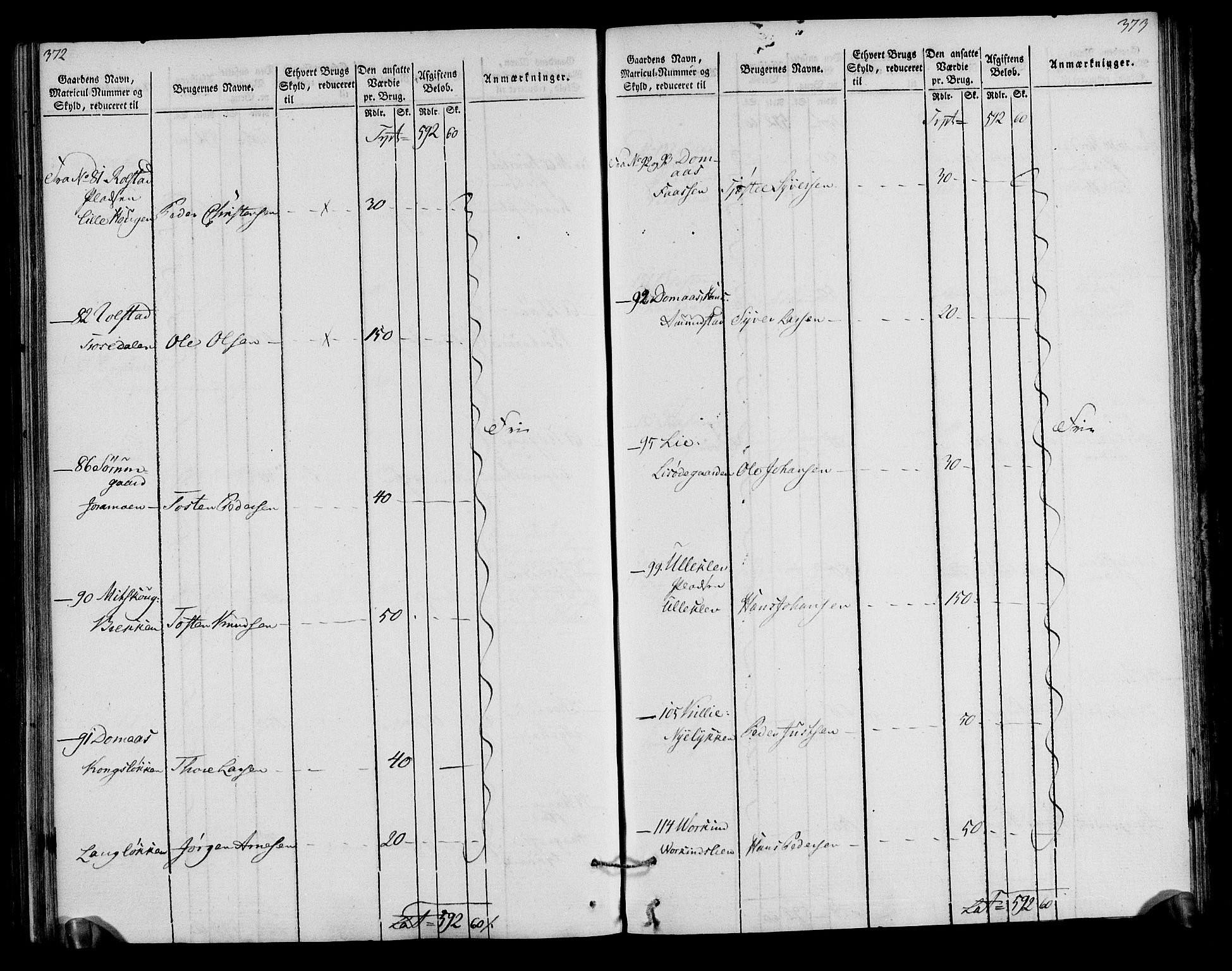 Rentekammeret inntil 1814, Realistisk ordnet avdeling, AV/RA-EA-4070/N/Ne/Nea/L0040: Gudbrandsdalen fogderi. Oppebørselsregister, 1803-1804, p. 193