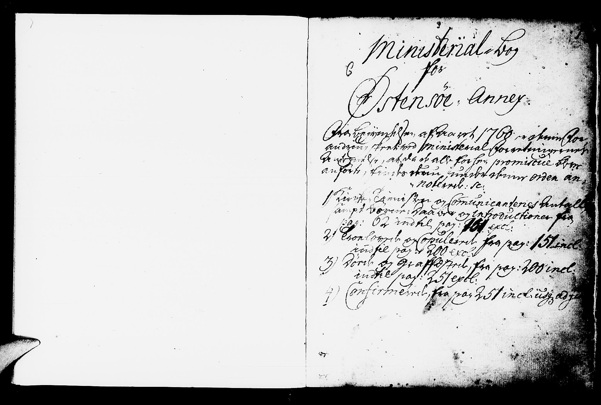 Kvam sokneprestembete, AV/SAB-A-76201/H/Haa: Parish register (official) no. A 4, 1743-1795, p. 1