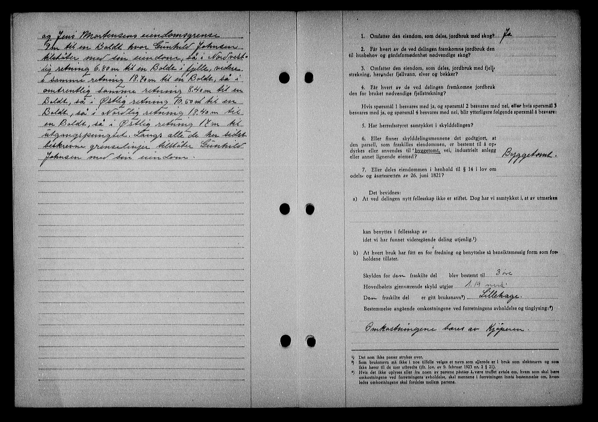 Nedenes sorenskriveri, AV/SAK-1221-0006/G/Gb/Gba/L0050: Mortgage book no. A-IV, 1942-1943, Diary no: : 552/1943