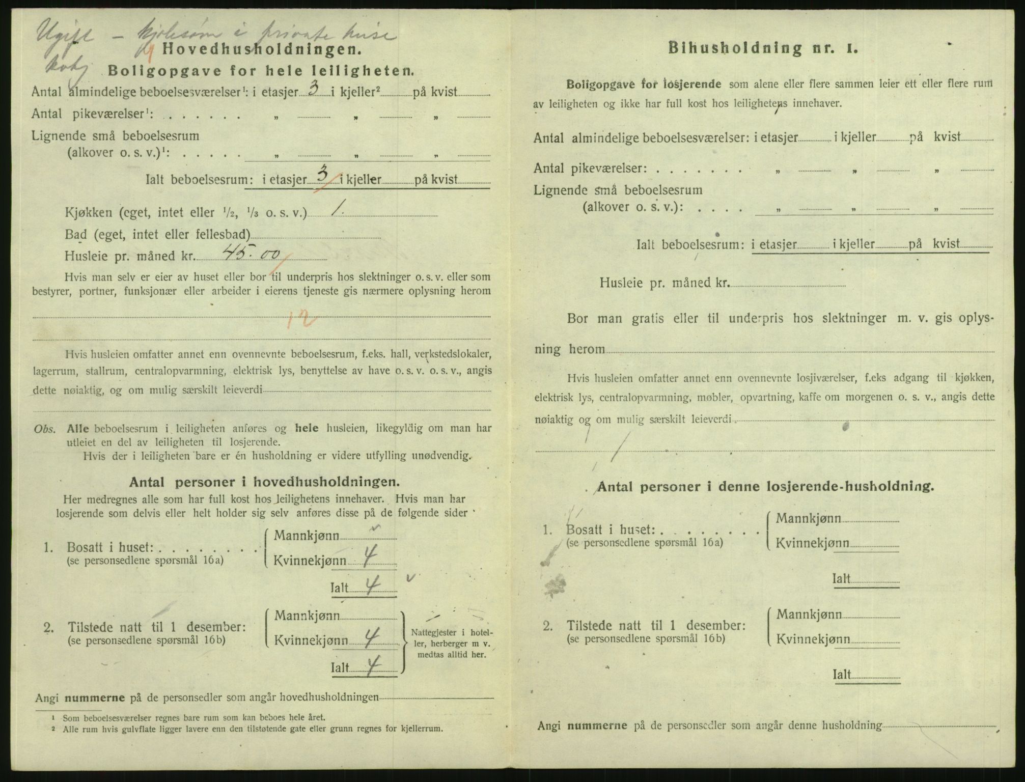 SAO, 1920 census for Kristiania, 1920, p. 65745