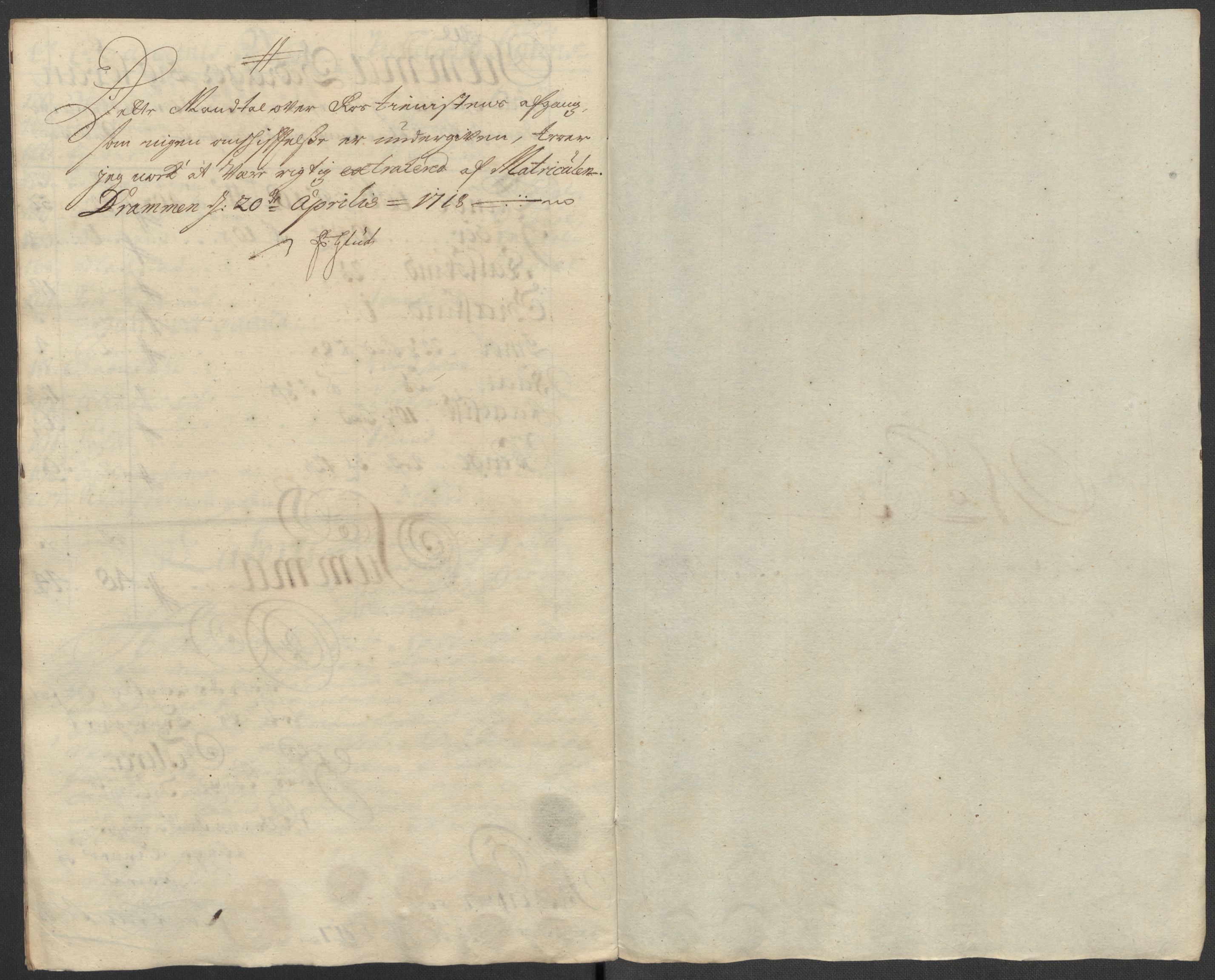 Rentekammeret inntil 1814, Reviderte regnskaper, Fogderegnskap, RA/EA-4092/R23/L1475: Fogderegnskap Ringerike og Hallingdal, 1717, p. 123