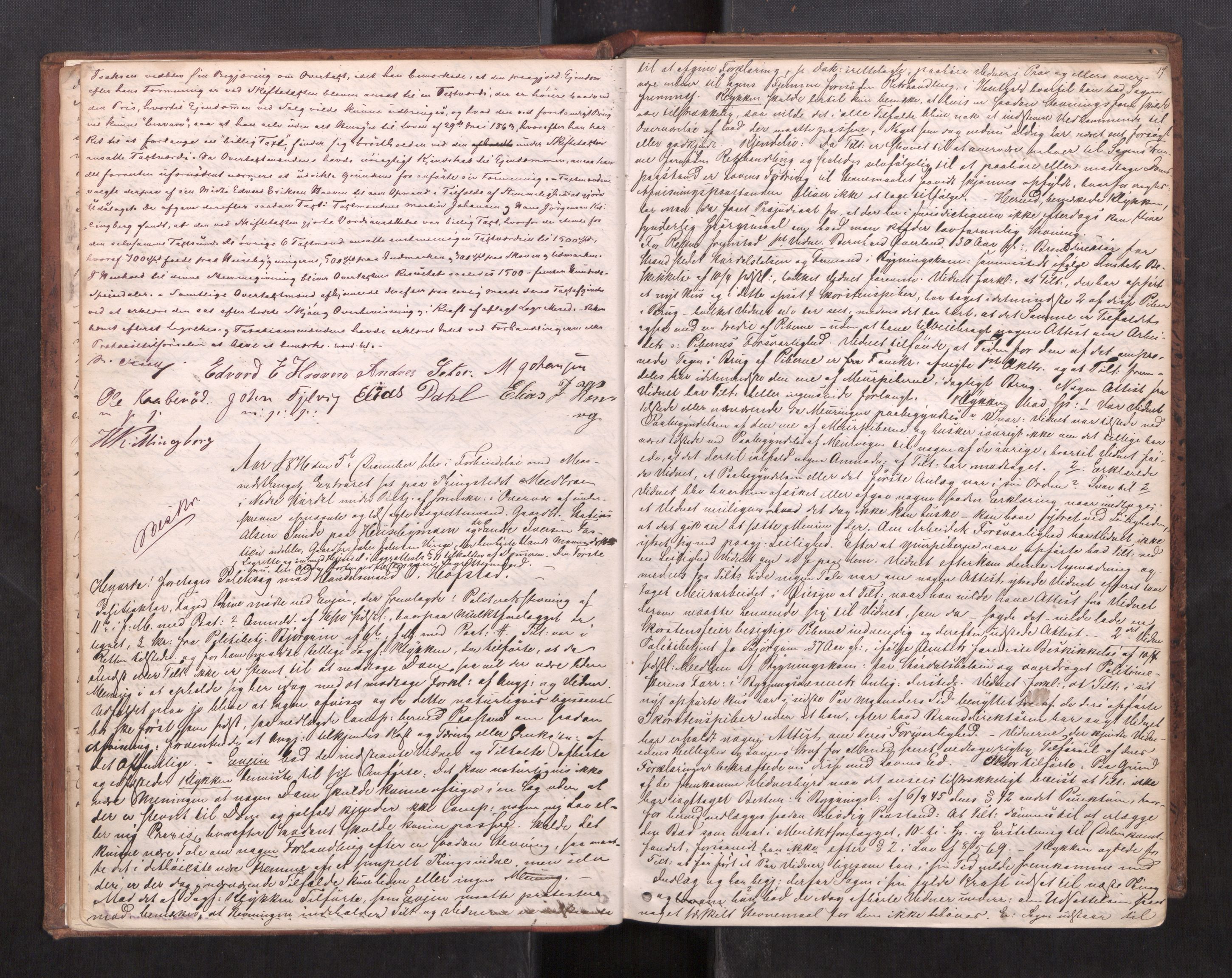 Stjør- og Verdal sorenskriveri, AV/SAT-A-4167/1/1/1B/L0029: Ekstrarettsprotokoll, 1876-1887, p. 16b-17a