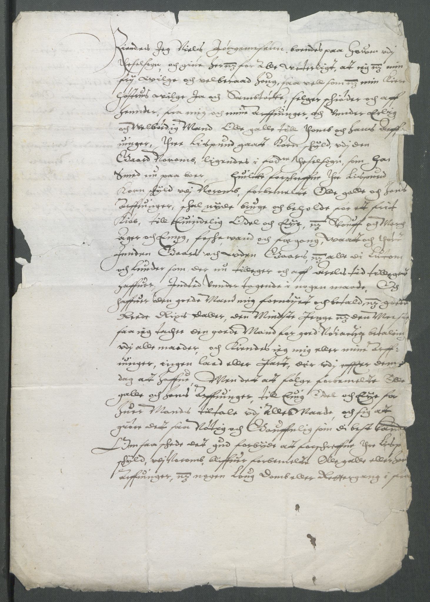 Riksarkivets diplomsamling, RA/EA-5965/F02/L0126: Dokumenter, 1617, p. 51