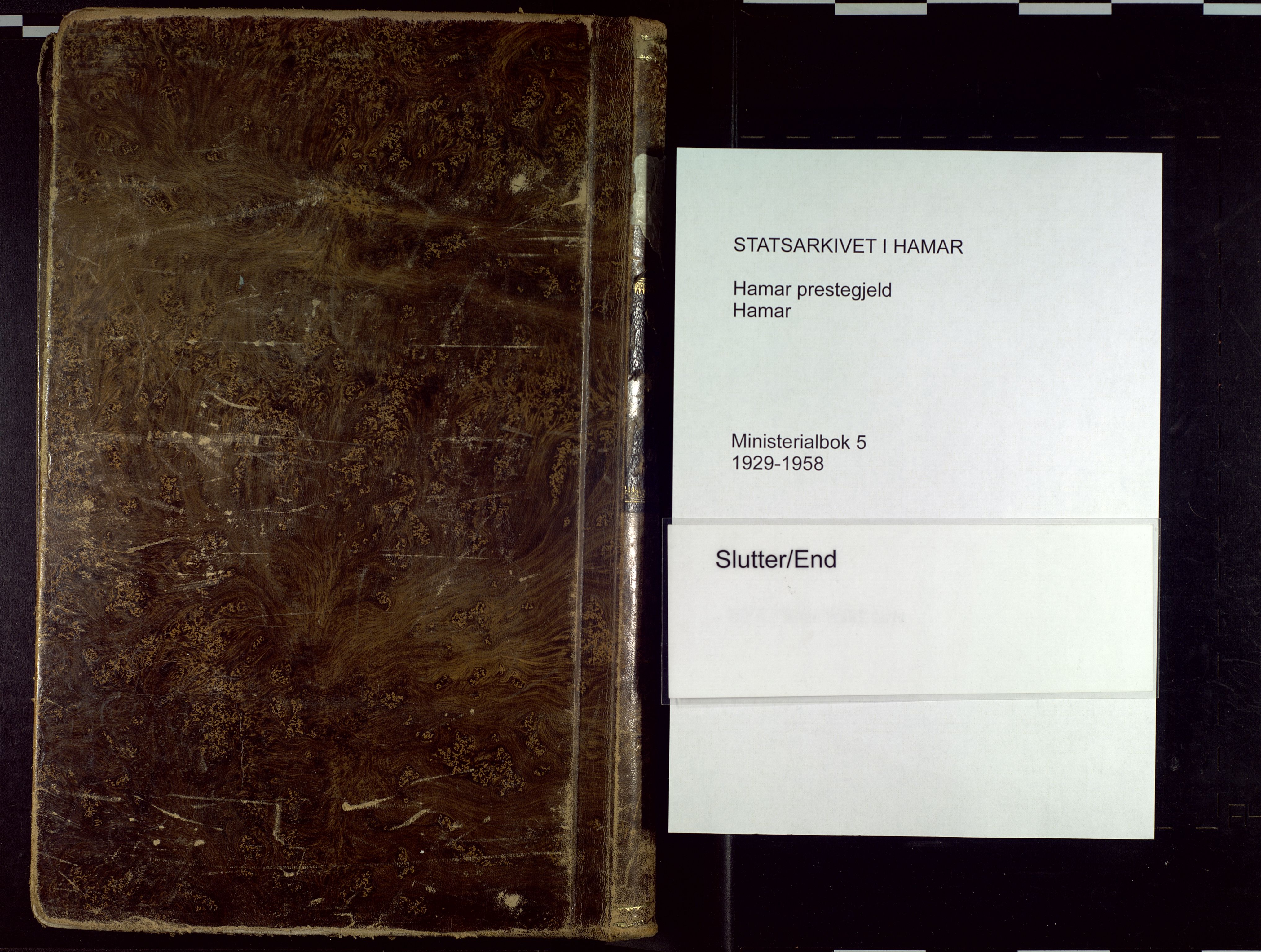 Hamar prestekontor, AV/SAH-DOMPH-002/H/Ha/Haa/L0005: Parish register (official) no. 5, 1929-1958