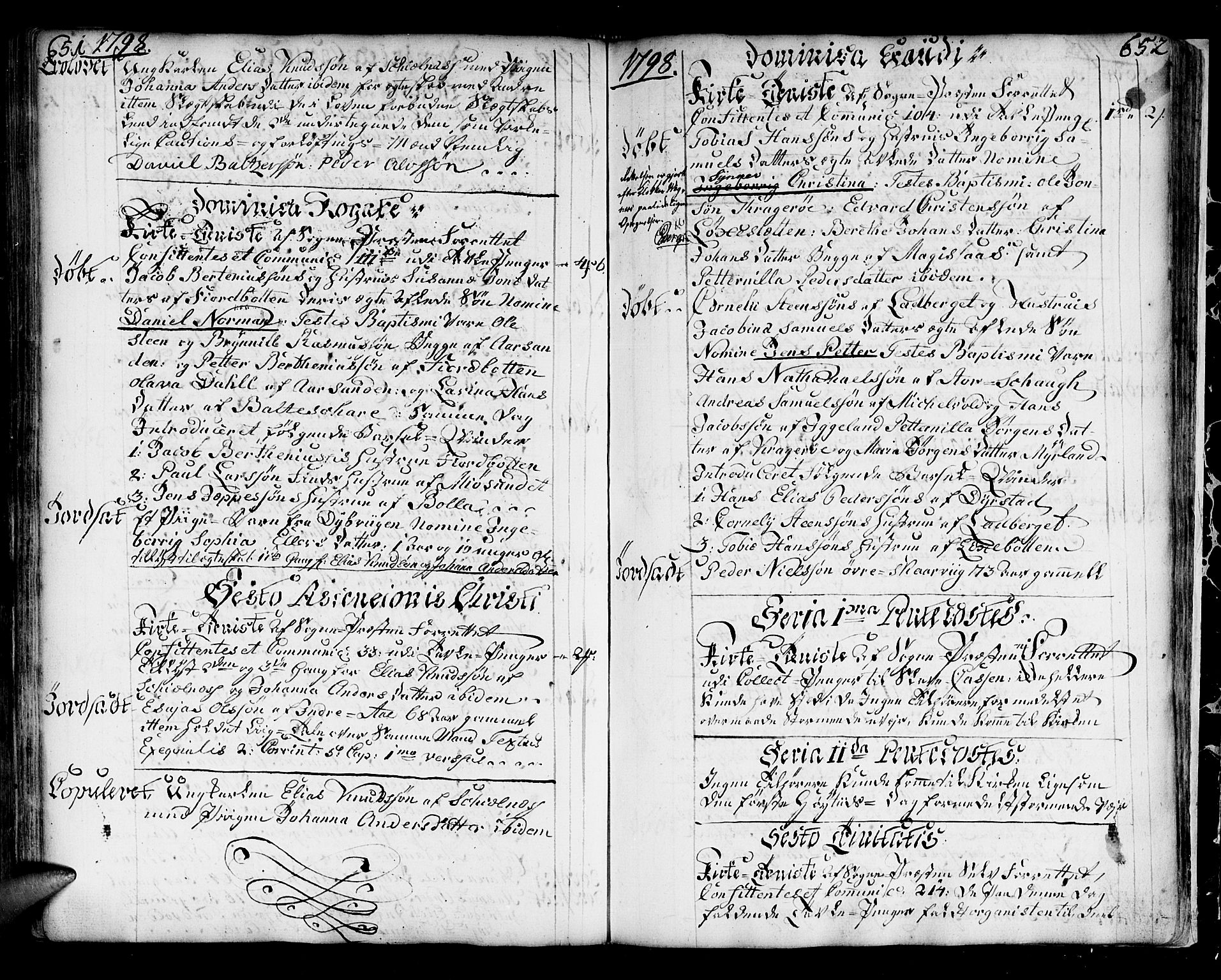 Ibestad sokneprestembete, SATØ/S-0077/H/Ha/Haa/L0003kirke: Parish register (official) no. 3, 1776-1801, p. 651-652
