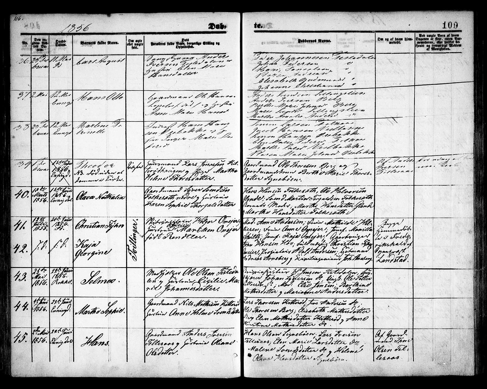 Idd prestekontor Kirkebøker, AV/SAO-A-10911/F/Fc/L0004a: Parish register (official) no. III 4A, 1848-1860, p. 109
