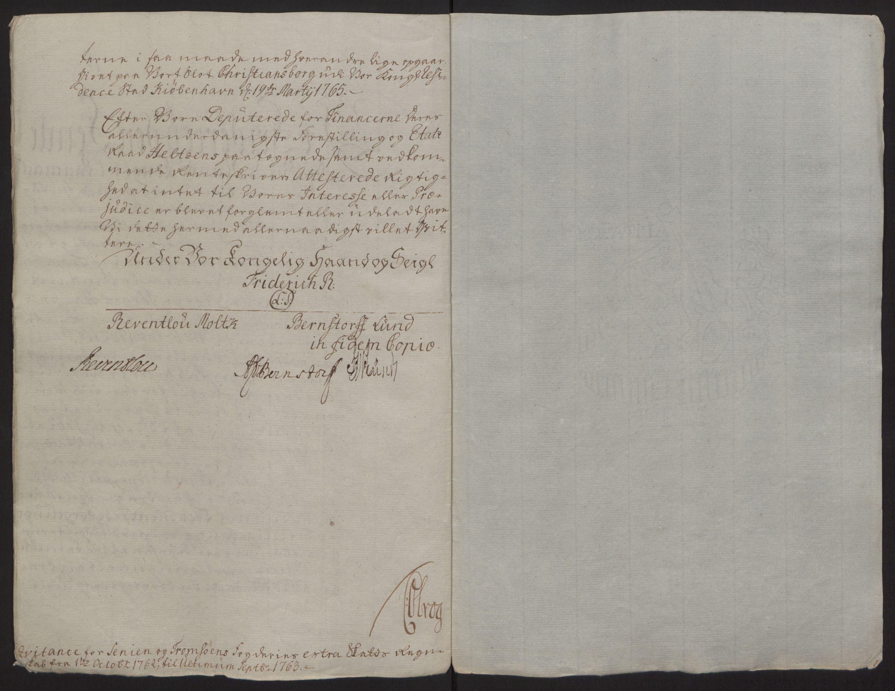 Rentekammeret inntil 1814, Reviderte regnskaper, Fogderegnskap, RA/EA-4092/R68/L4845: Ekstraskatten Senja og Troms, 1762-1765, p. 13