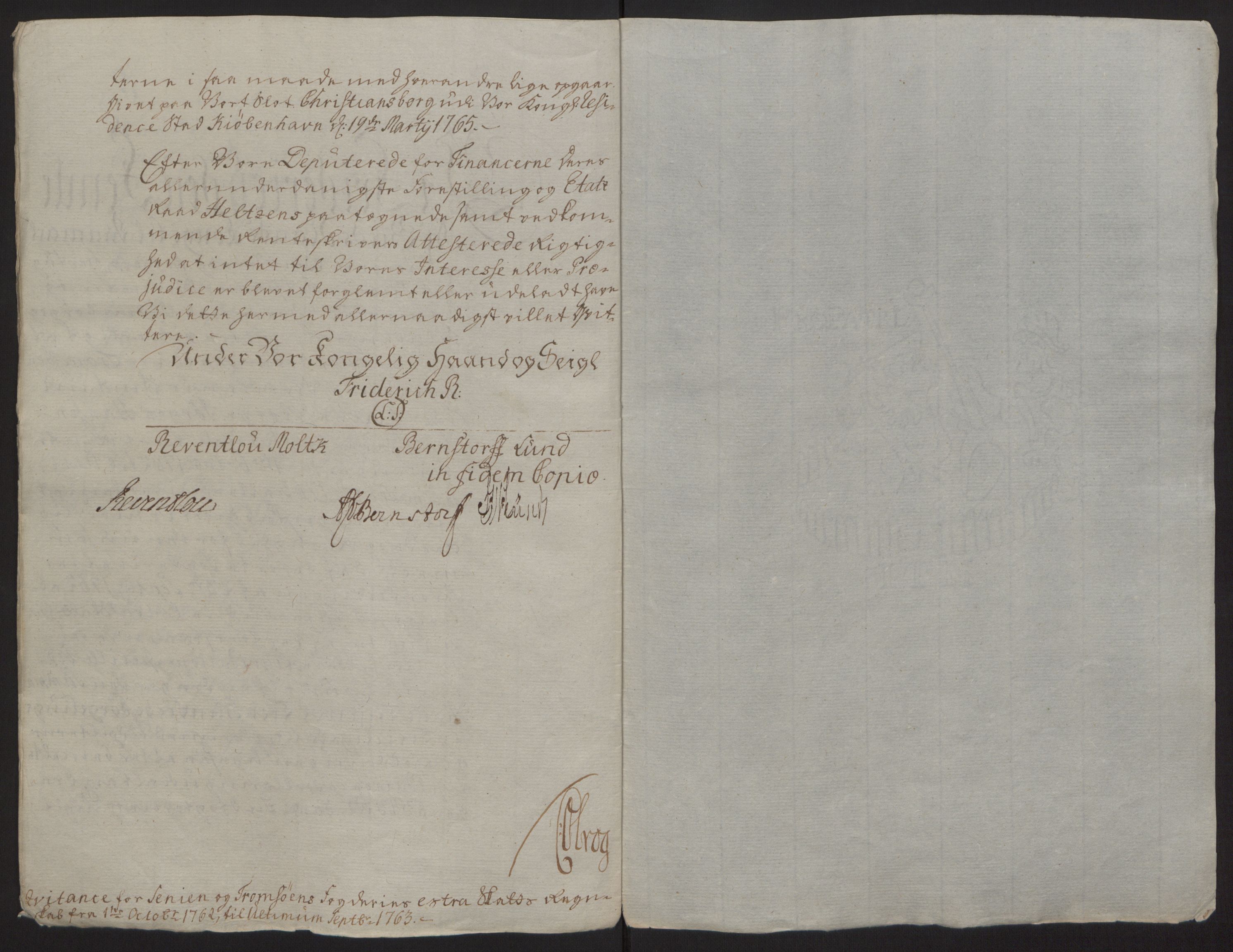 Rentekammeret inntil 1814, Reviderte regnskaper, Fogderegnskap, AV/RA-EA-4092/R68/L4845: Ekstraskatten Senja og Troms, 1762-1765, p. 13