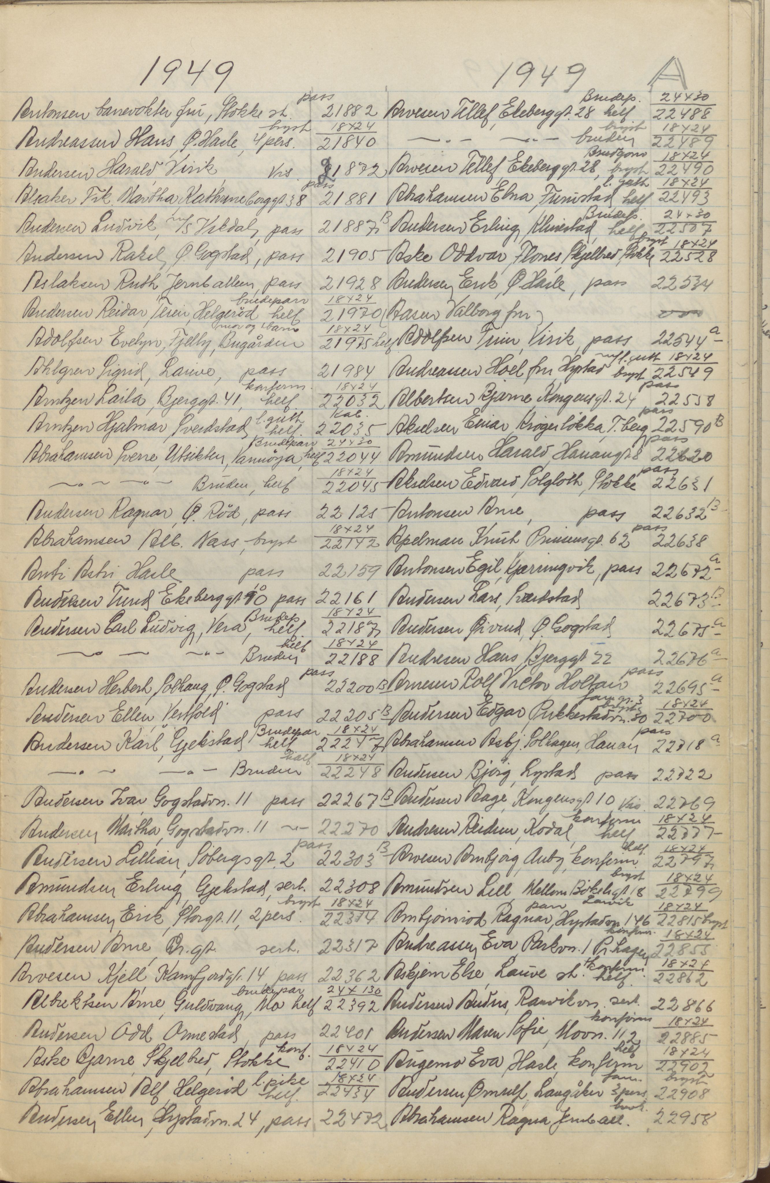 Pa 1494 - Jørgensen, Antonius. Fotograf, VEMU/A-2760/F/Fa, 1927-2004, p. 336
