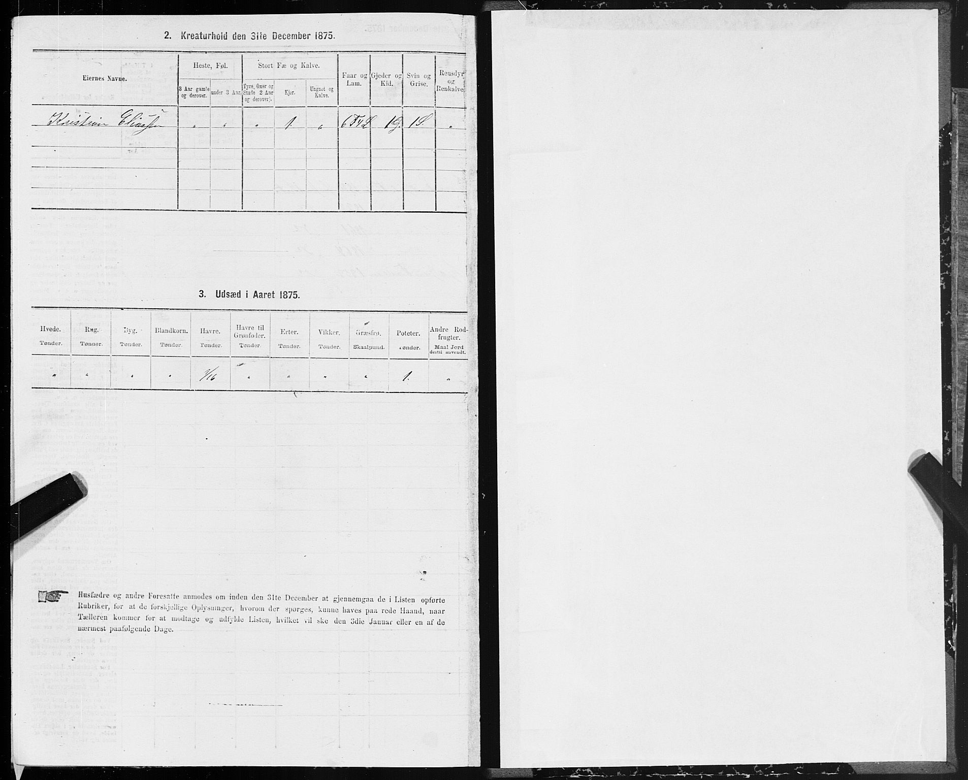 SAT, 1875 census for 1630P Aafjorden, 1875