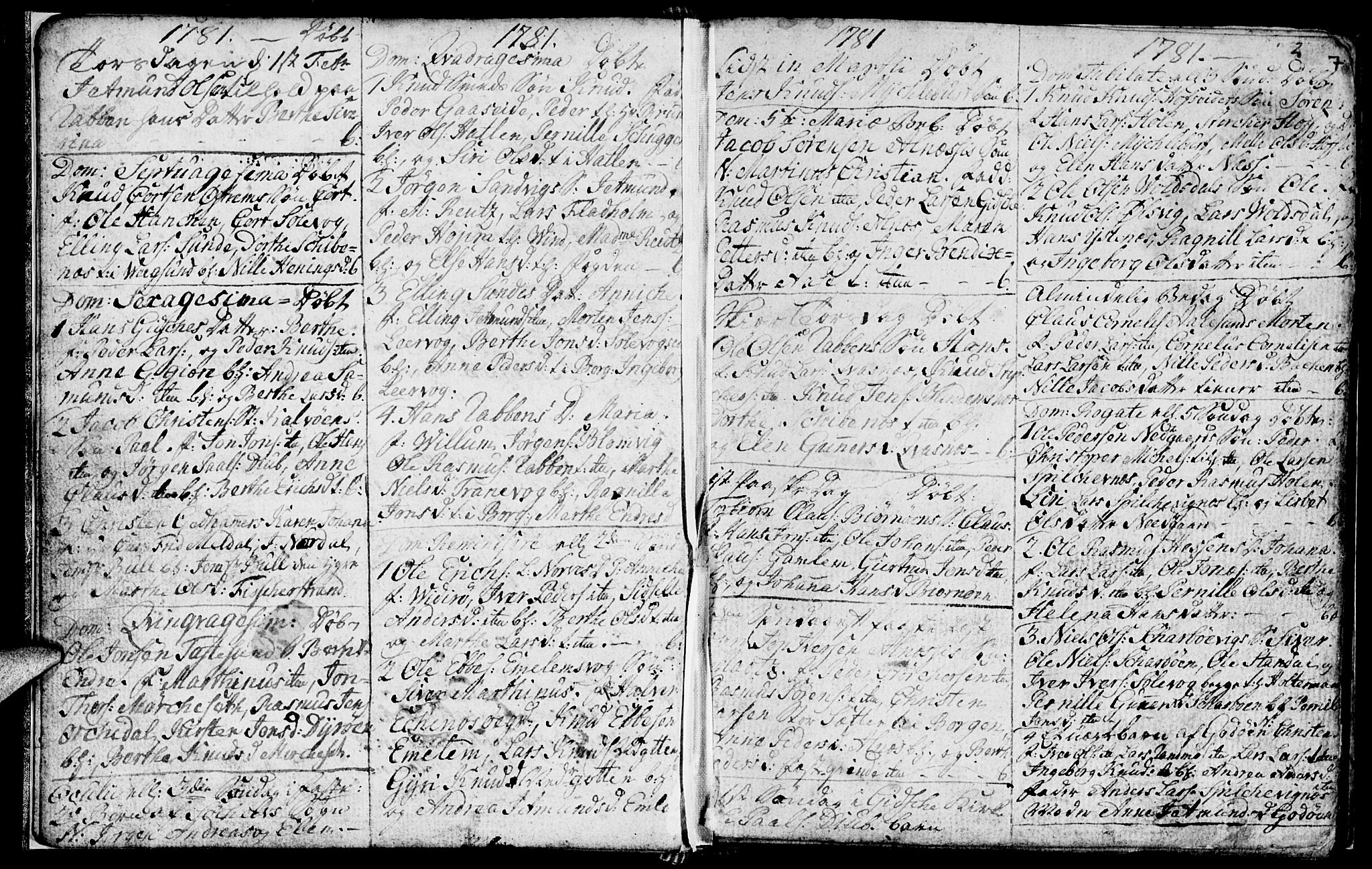 Ministerialprotokoller, klokkerbøker og fødselsregistre - Møre og Romsdal, AV/SAT-A-1454/528/L0420: Parish register (copy) no. 528C01, 1764-1784, p. 7