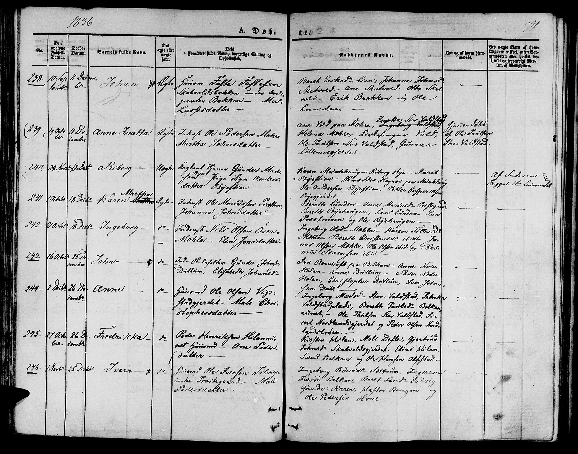 Ministerialprotokoller, klokkerbøker og fødselsregistre - Nord-Trøndelag, AV/SAT-A-1458/709/L0071: Parish register (official) no. 709A11, 1833-1844, p. 77