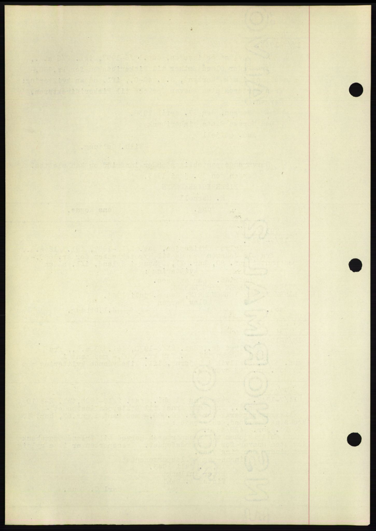 Fosen sorenskriveri, AV/SAT-A-1107/1/2/2C: Mortgage book no. B1, 1943-1946, Diary no: : 792/1943