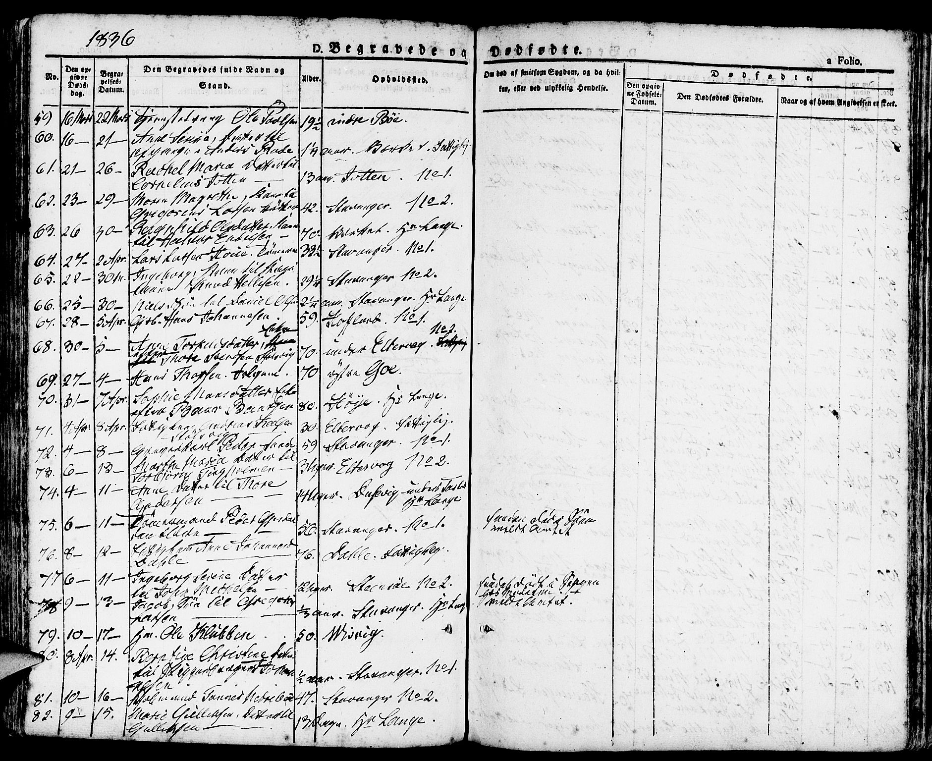 Domkirken sokneprestkontor, AV/SAST-A-101812/001/30/30BA/L0011: Parish register (official) no. A 11, 1832-1856