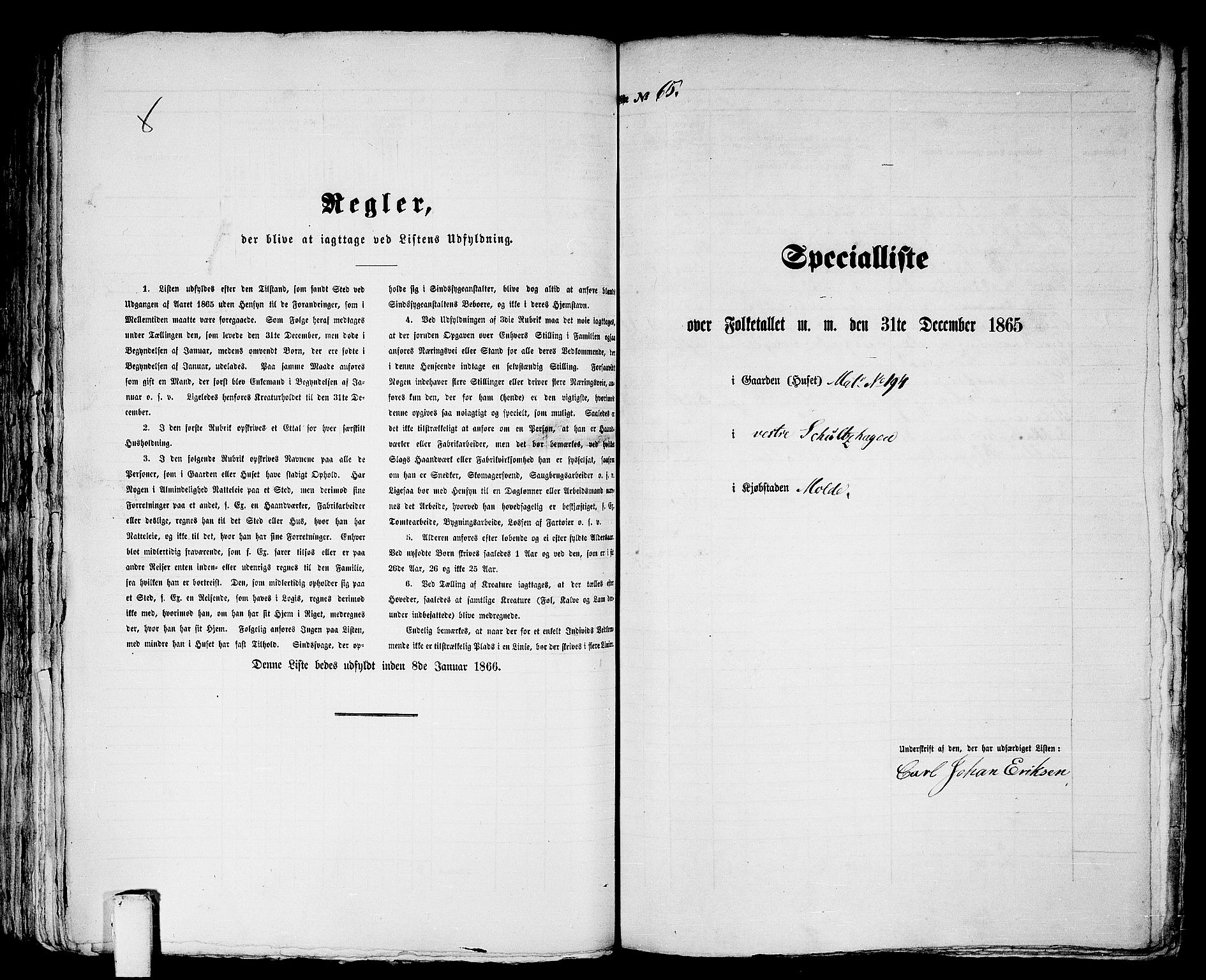 RA, 1865 census for Molde, 1865, p. 140