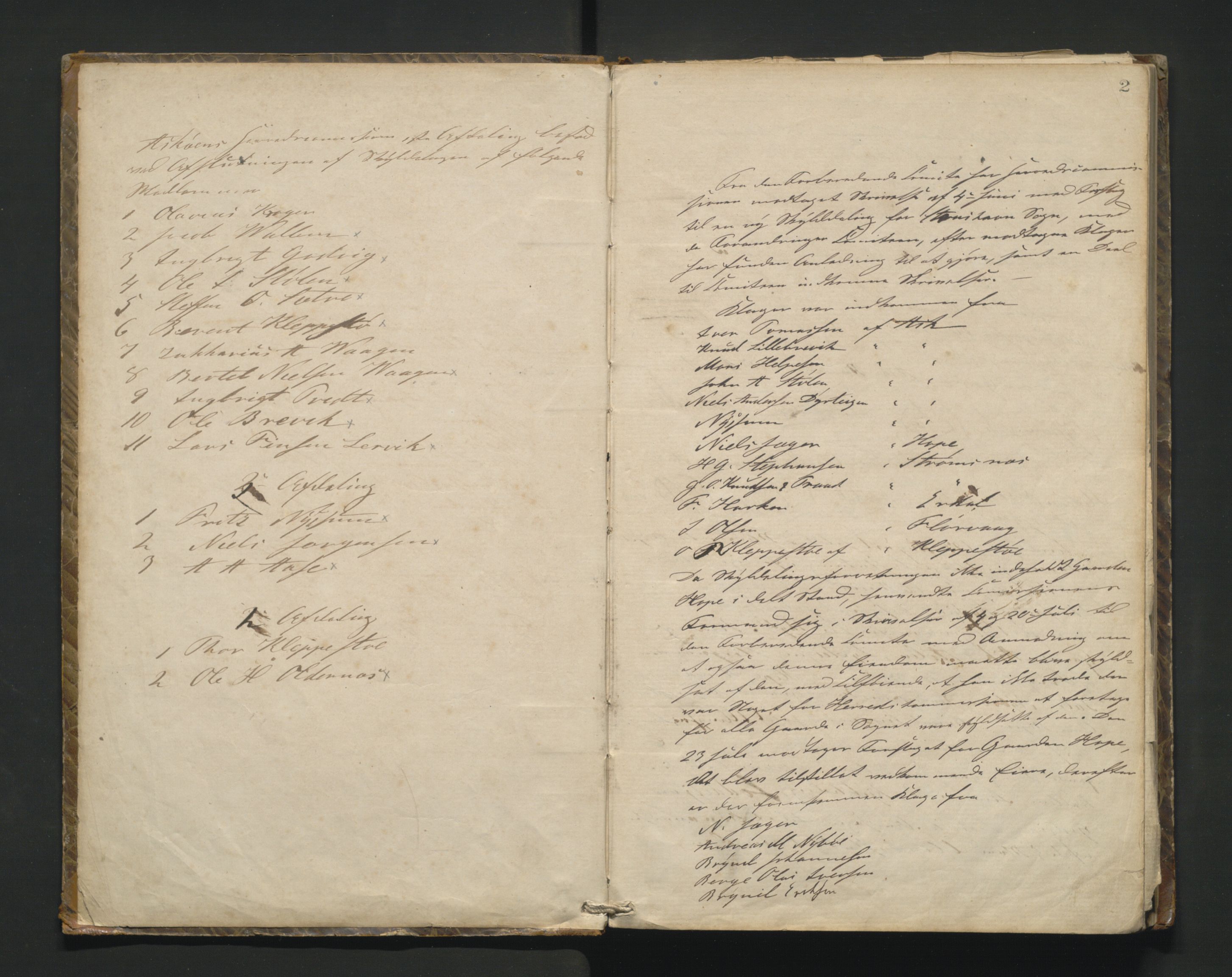 Askøy kommune. Herredskommisjonen av 1863, IKAH/1247-181/A/Aa/L0001: Møtebok for Askøy herredskommisjon, 1864-1869