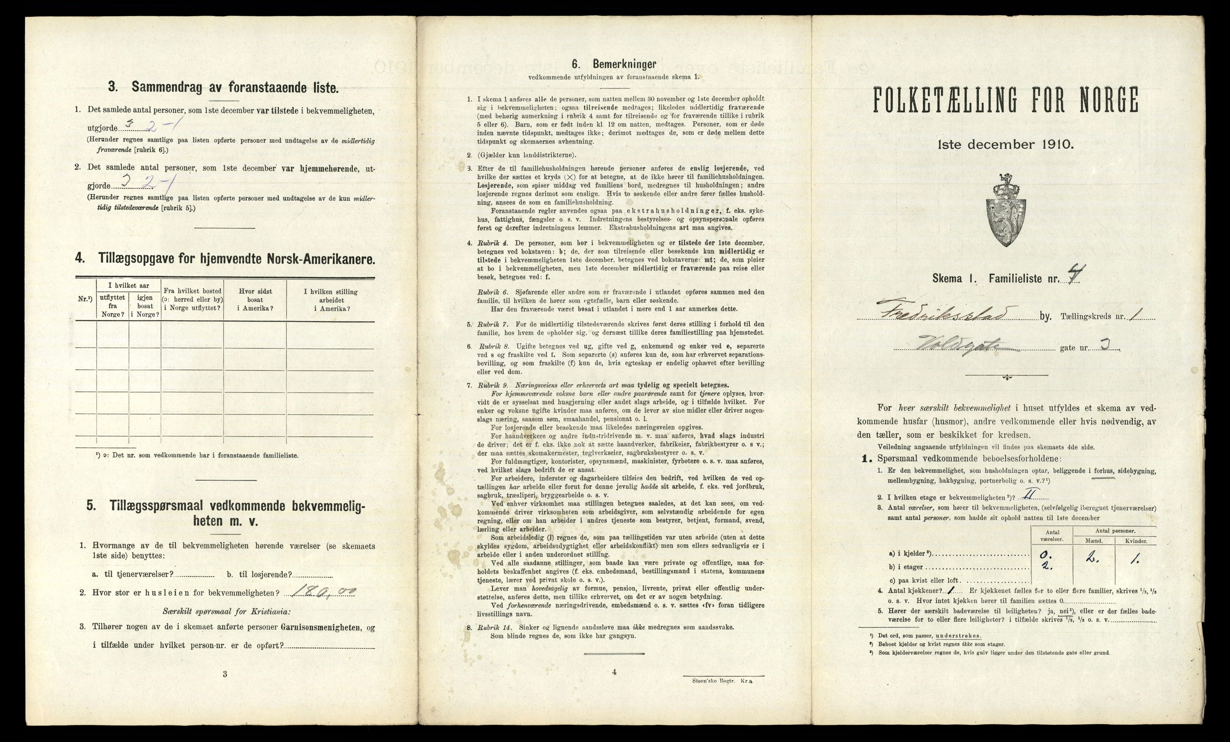 RA, 1910 census for Fredrikstad, 1910, p. 100