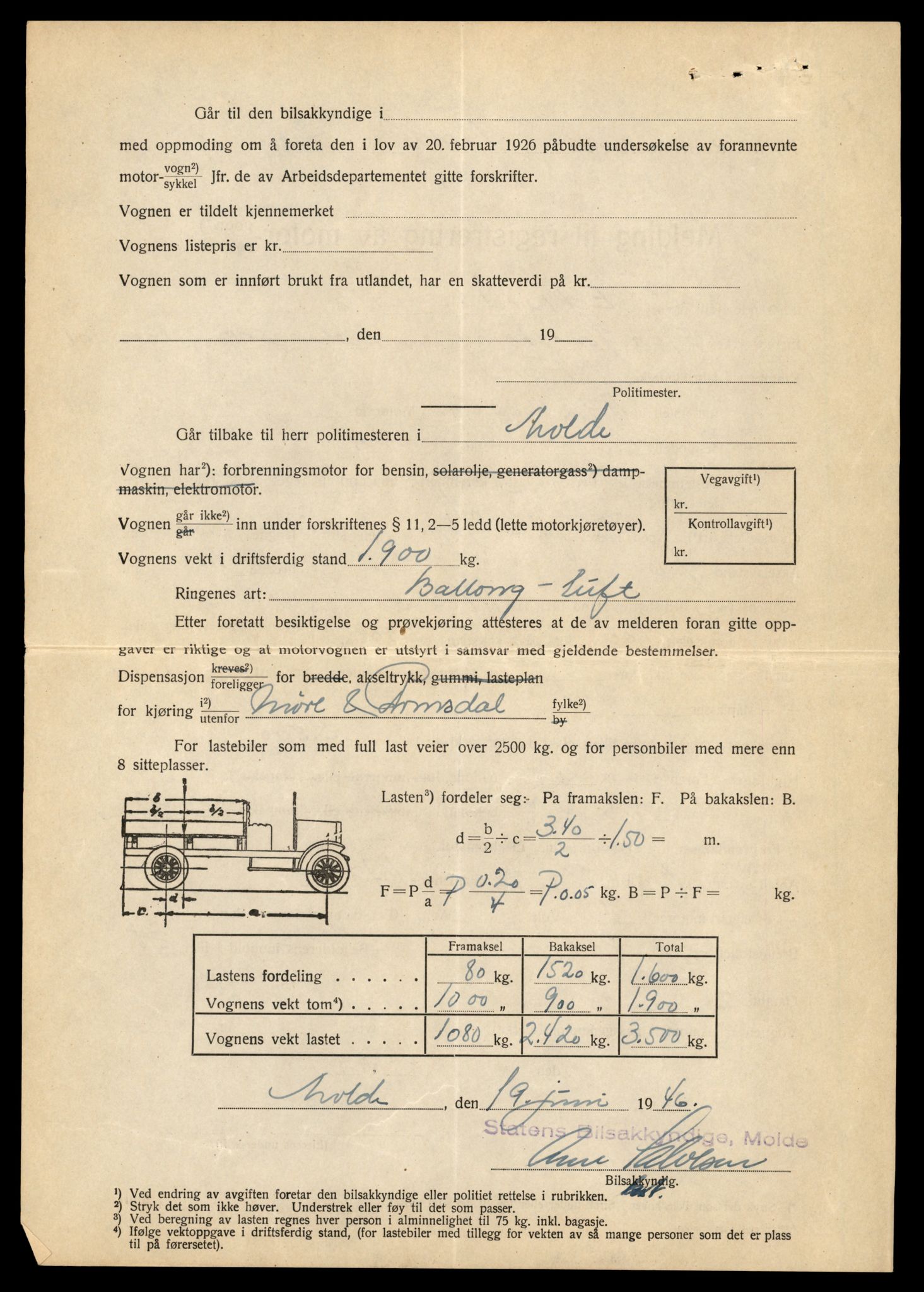 Møre og Romsdal vegkontor - Ålesund trafikkstasjon, SAT/A-4099/F/Fe/L0013: Registreringskort for kjøretøy T 1451 - T 1564, 1927-1998, p. 714