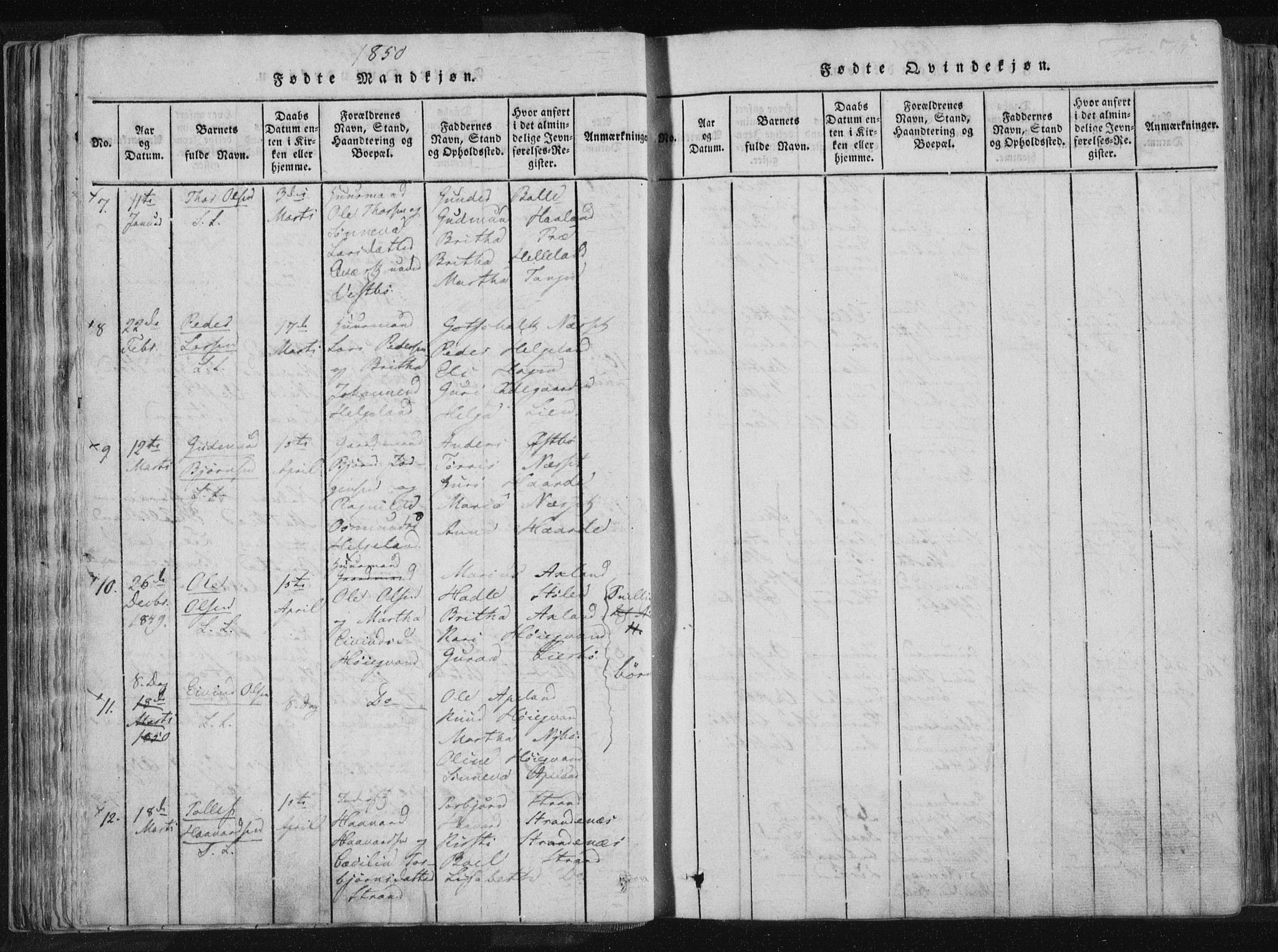 Vikedal sokneprestkontor, AV/SAST-A-101840/01/IV: Parish register (official) no. A 4, 1816-1850, p. 75