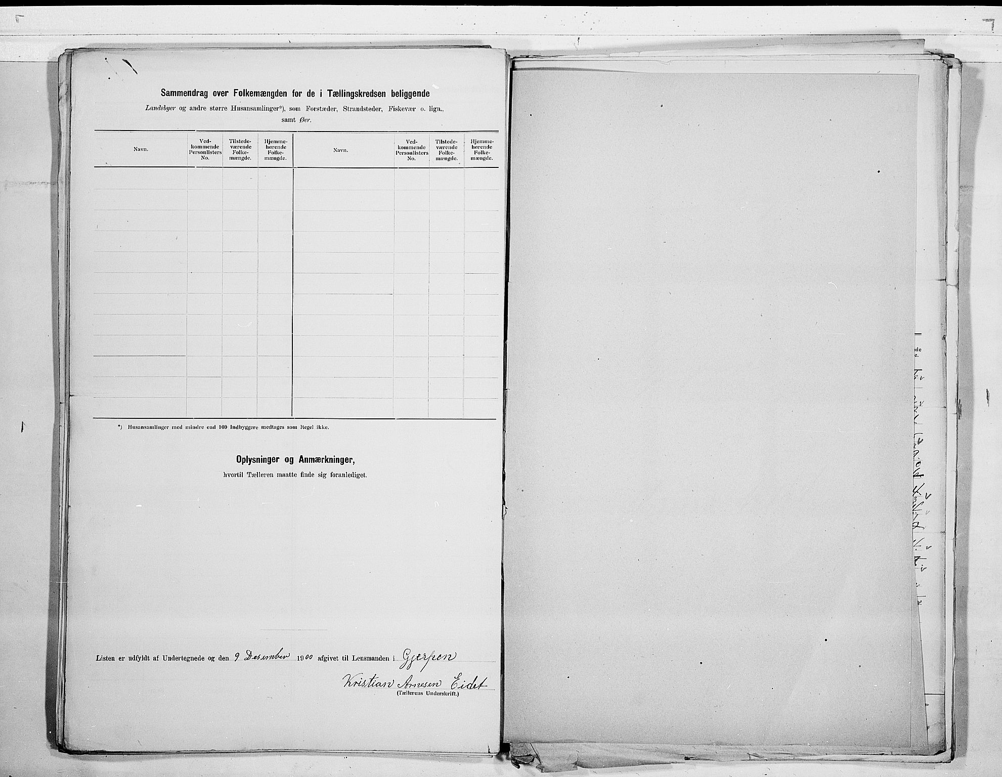 SAKO, 1900 census for Slemdal, 1900, p. 14