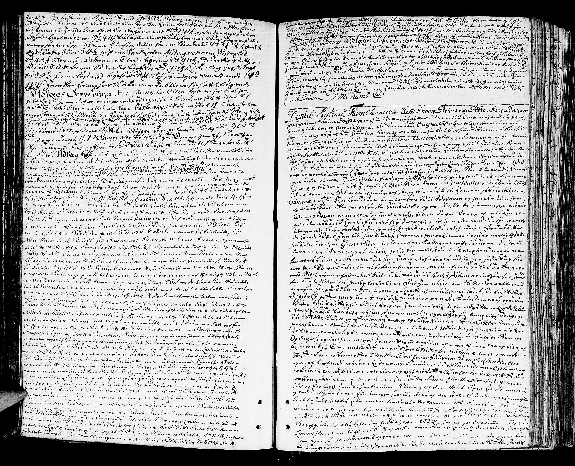 Lier, Røyken og Hurum sorenskriveri, AV/SAKO-A-89/H/Hc/L0006: Skifteprotokoll, 1773-1789, p. 506b-507a