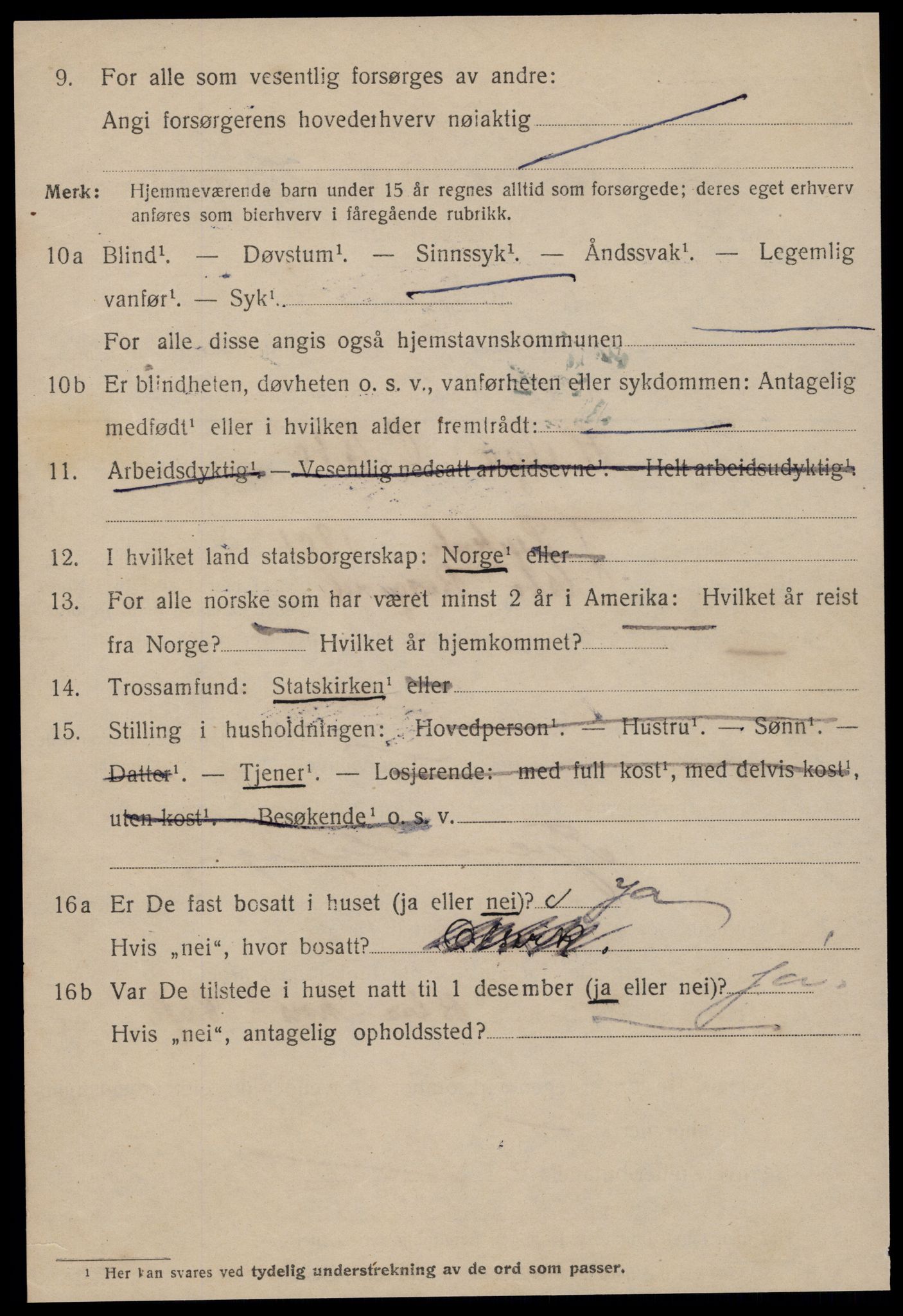 SAT, 1920 census for Ålesund, 1920, p. 26215