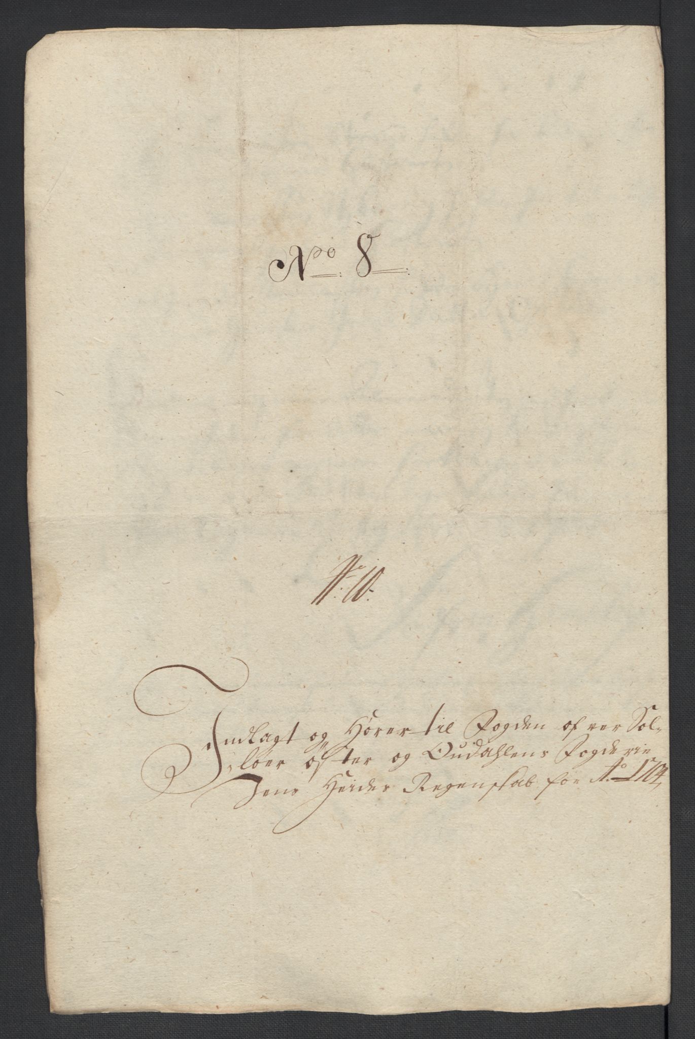 Rentekammeret inntil 1814, Reviderte regnskaper, Fogderegnskap, AV/RA-EA-4092/R13/L0842: Fogderegnskap Solør, Odal og Østerdal, 1704, p. 49