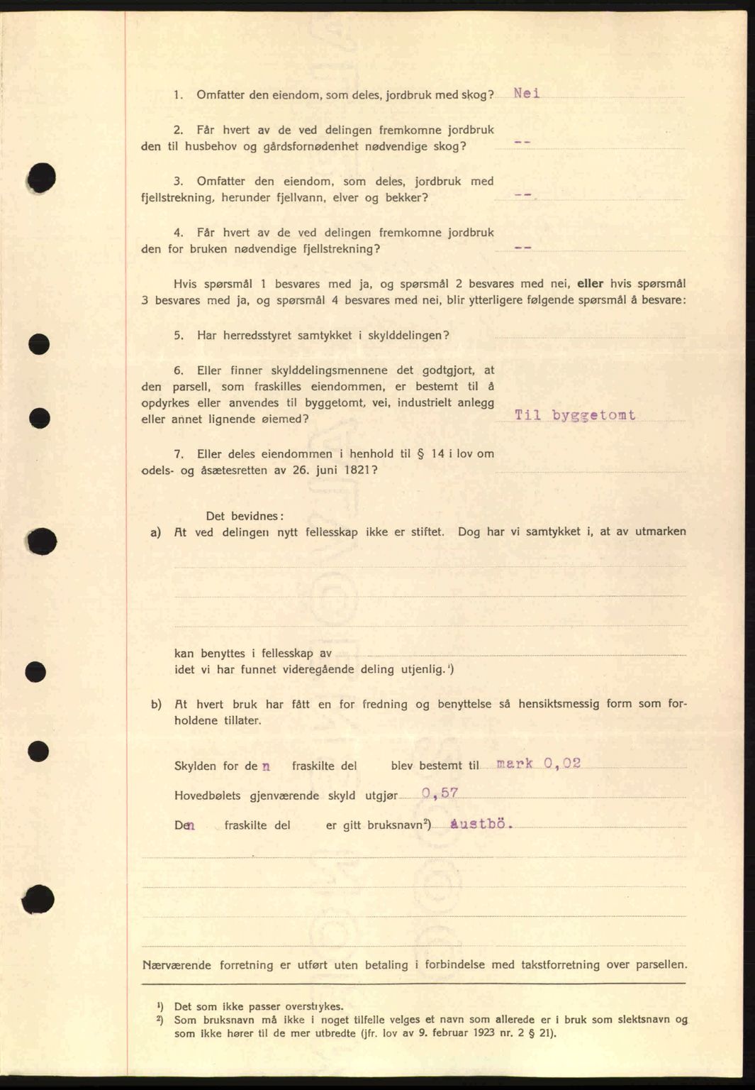 Romsdal sorenskriveri, AV/SAT-A-4149/1/2/2C: Mortgage book no. A1, 1936-1936, Diary no: : 162/1936