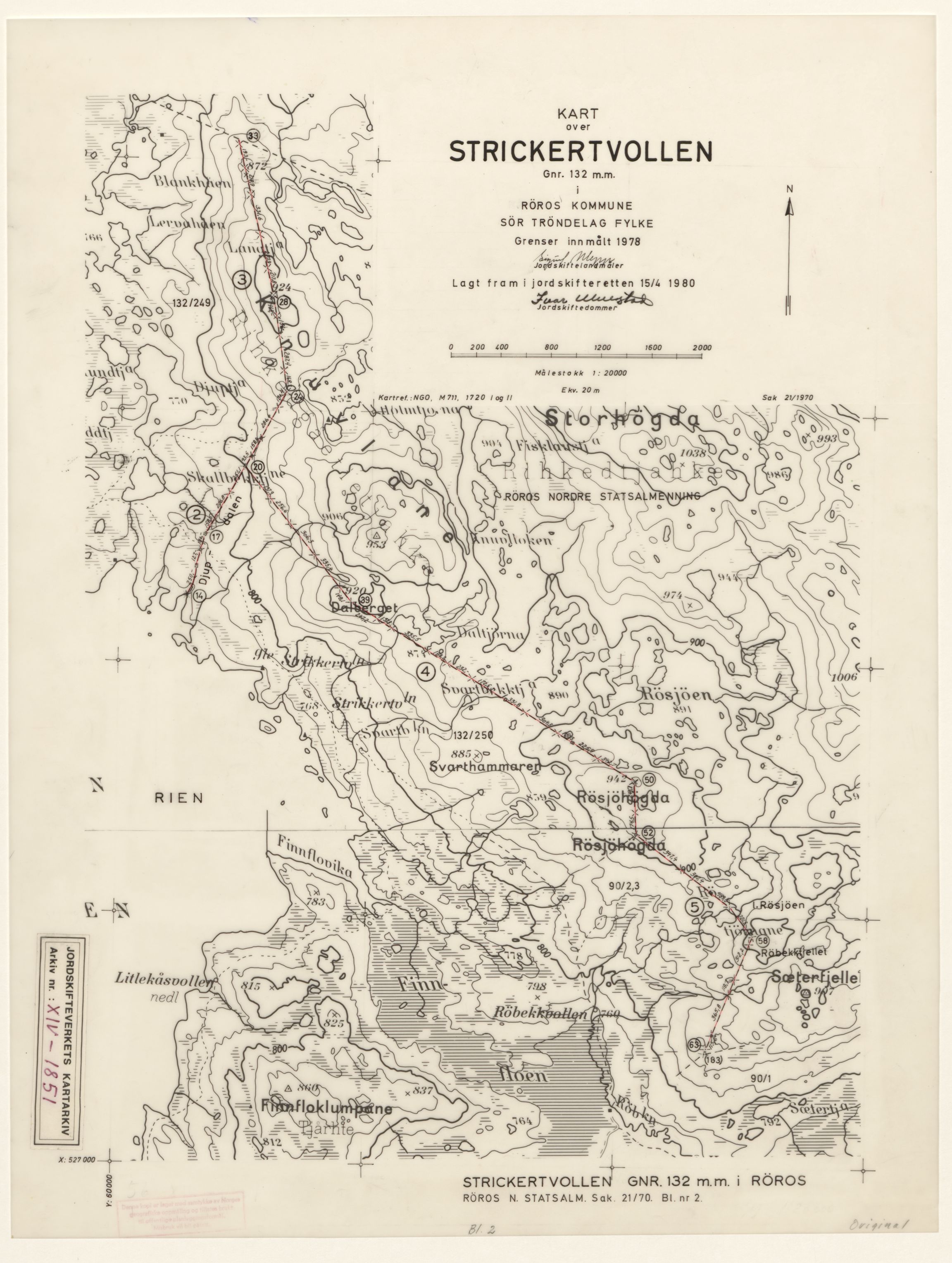 Jordskifteverkets kartarkiv, RA/S-3929/T, 1859-1988, p. 2912