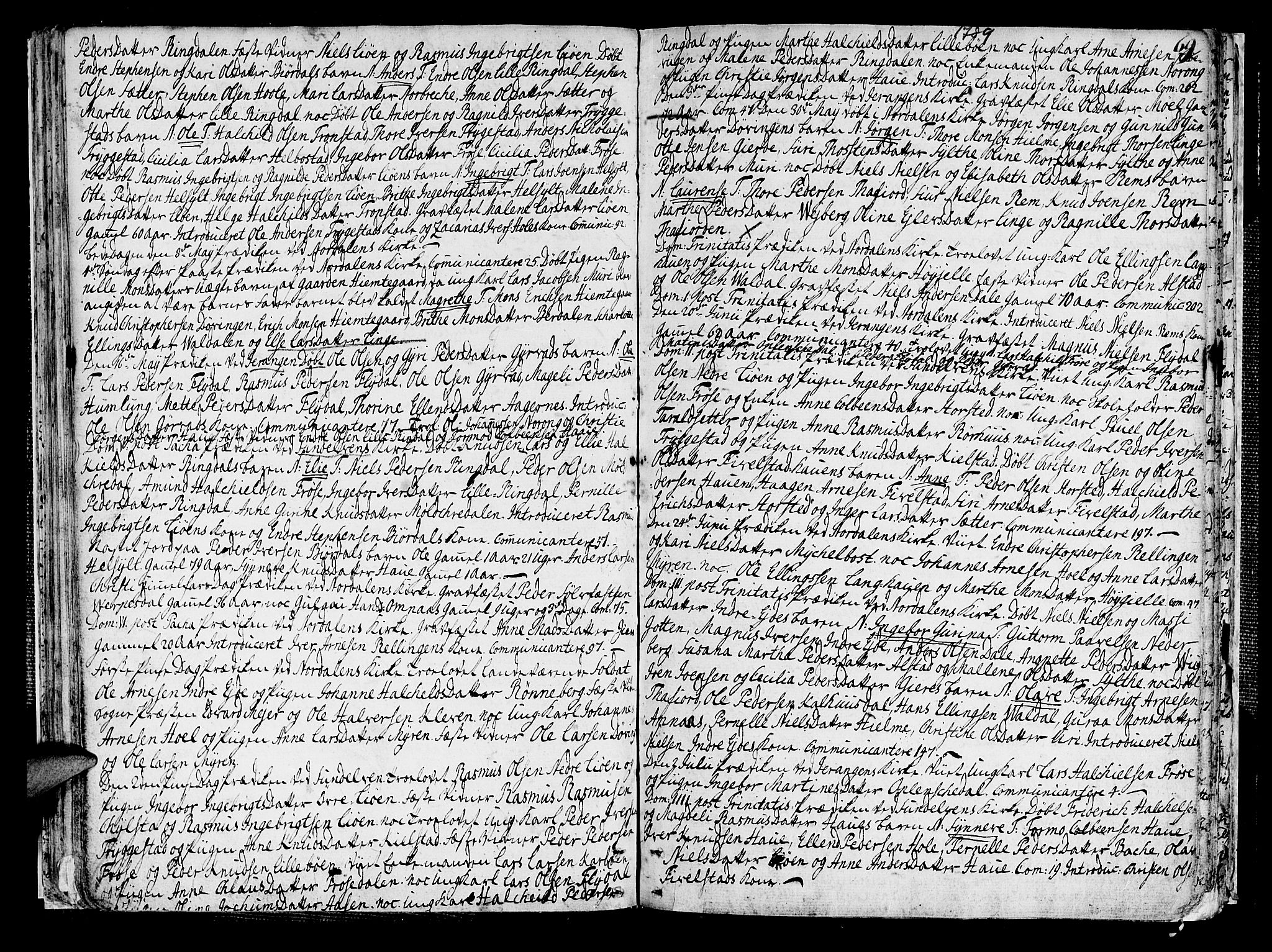 Ministerialprotokoller, klokkerbøker og fødselsregistre - Møre og Romsdal, SAT/A-1454/519/L0245: Parish register (official) no. 519A04, 1774-1816, p. 69