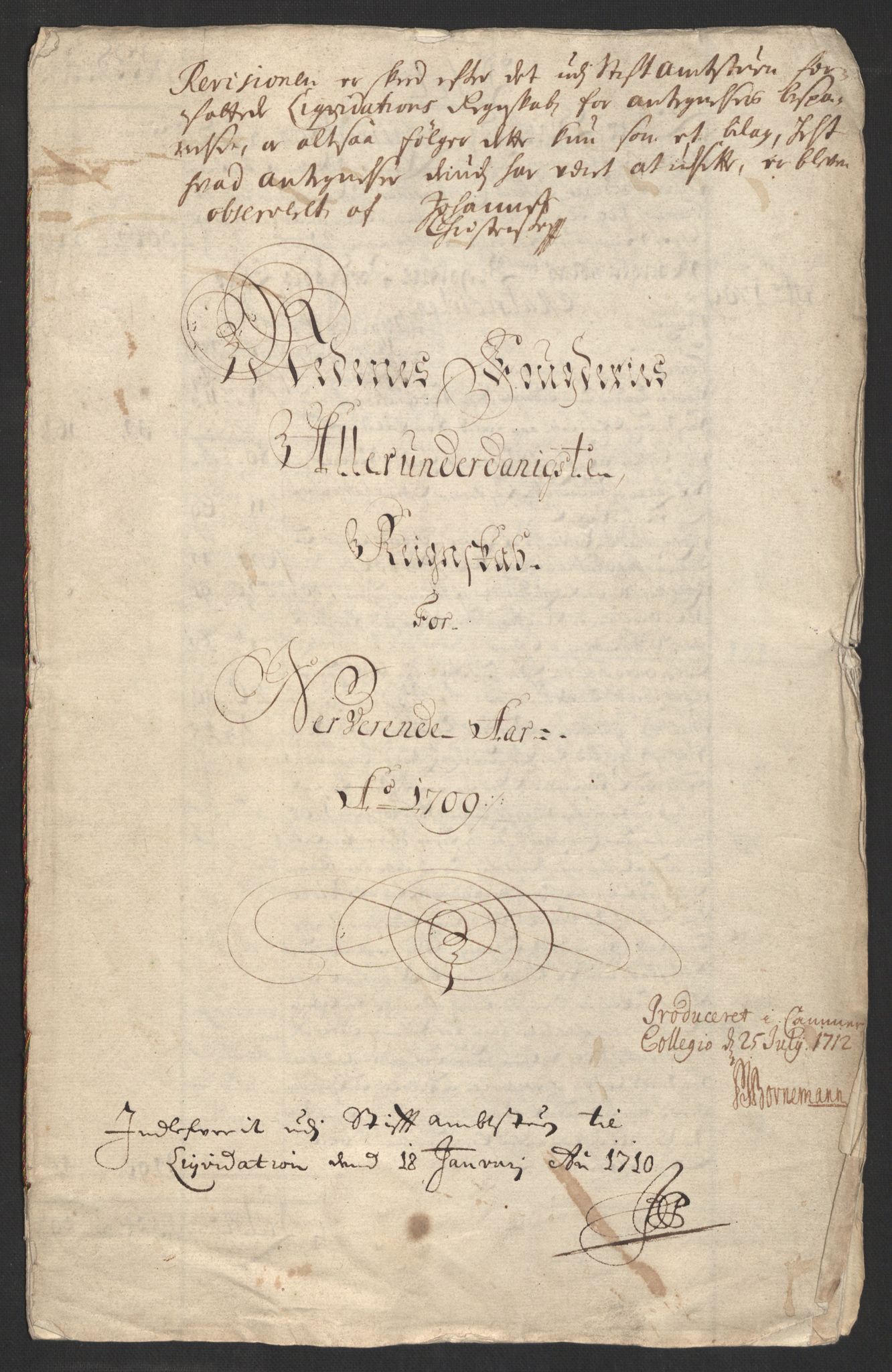 Rentekammeret inntil 1814, Reviderte regnskaper, Fogderegnskap, AV/RA-EA-4092/R39/L2318: Fogderegnskap Nedenes, 1706-1709, p. 427