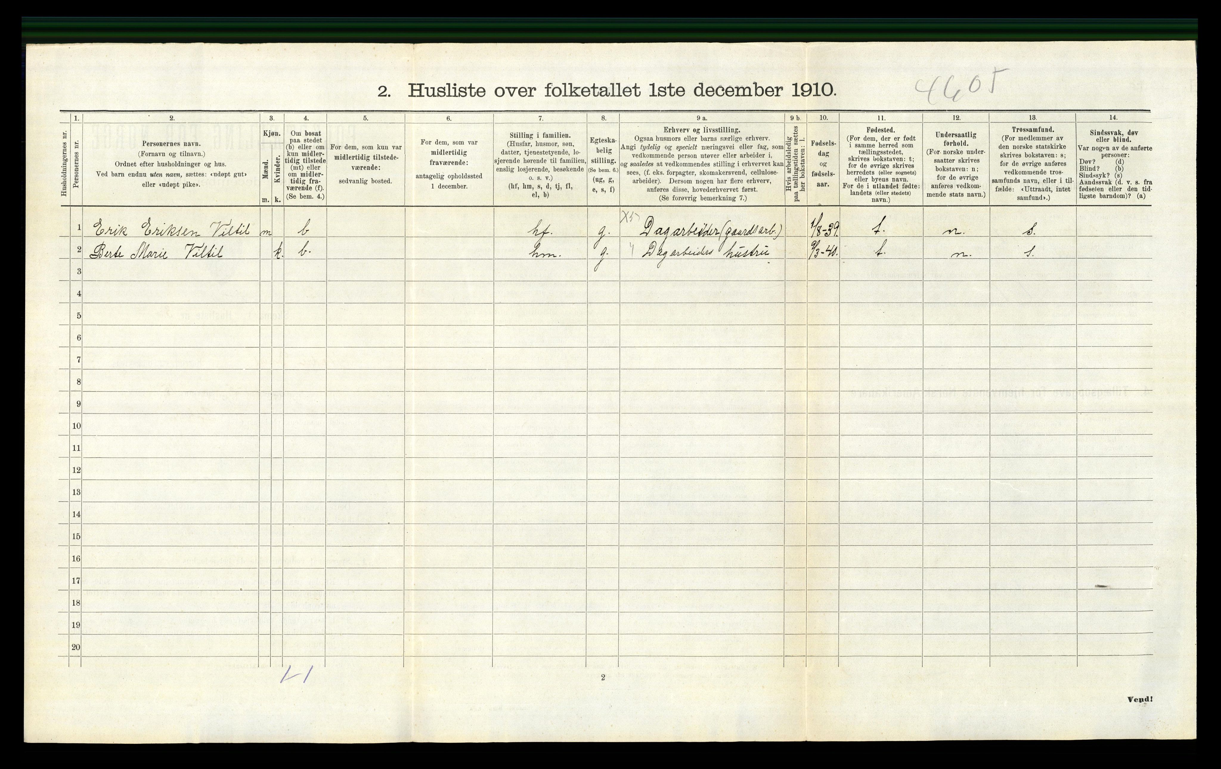 RA, 1910 census for Nedre Eiker, 1910, p. 1522