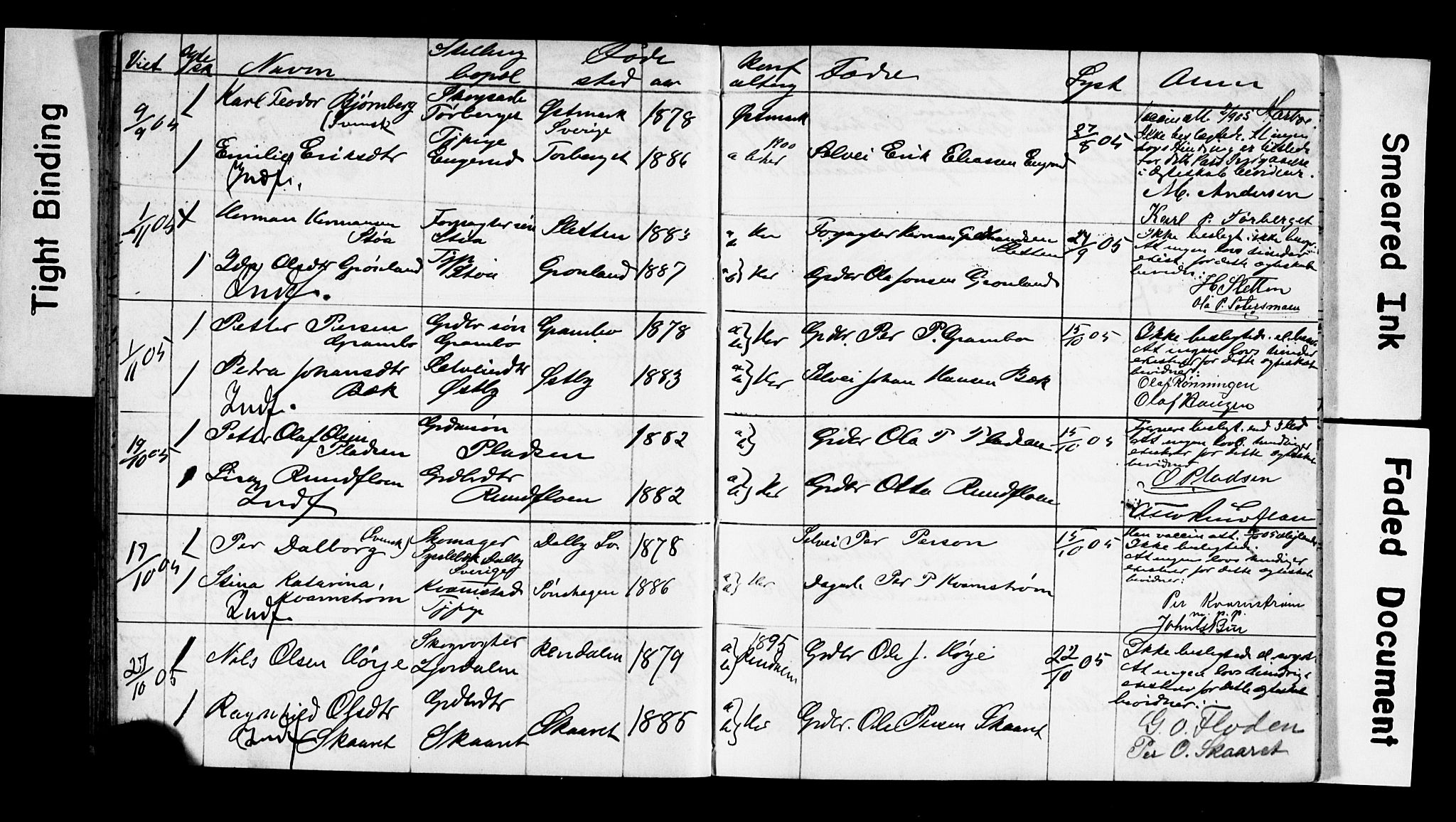 Trysil prestekontor, AV/SAH-PREST-046/I/Ie: Banns register no. 2, 1900-1914