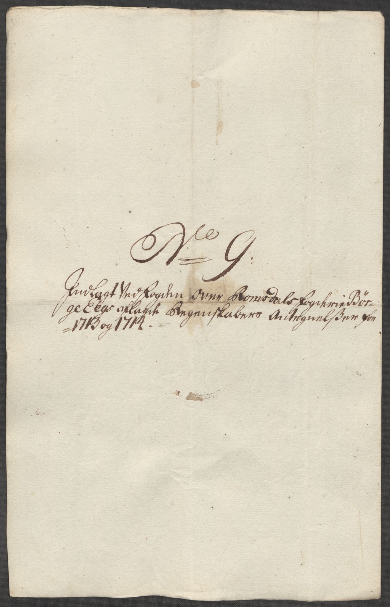 Rentekammeret inntil 1814, Reviderte regnskaper, Fogderegnskap, AV/RA-EA-4092/R55/L3662: Fogderegnskap Romsdal, 1713-1714, p. 634