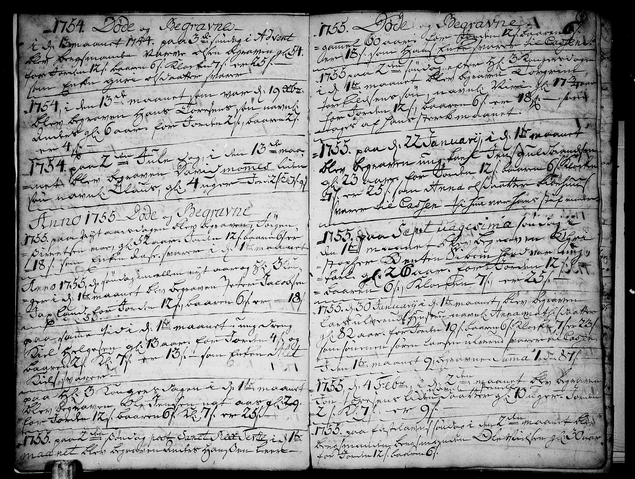 Skoger kirkebøker, AV/SAKO-A-59/G/Gb/L0002: Parish register (copy) no. II 2, 1753-1795, p. 4