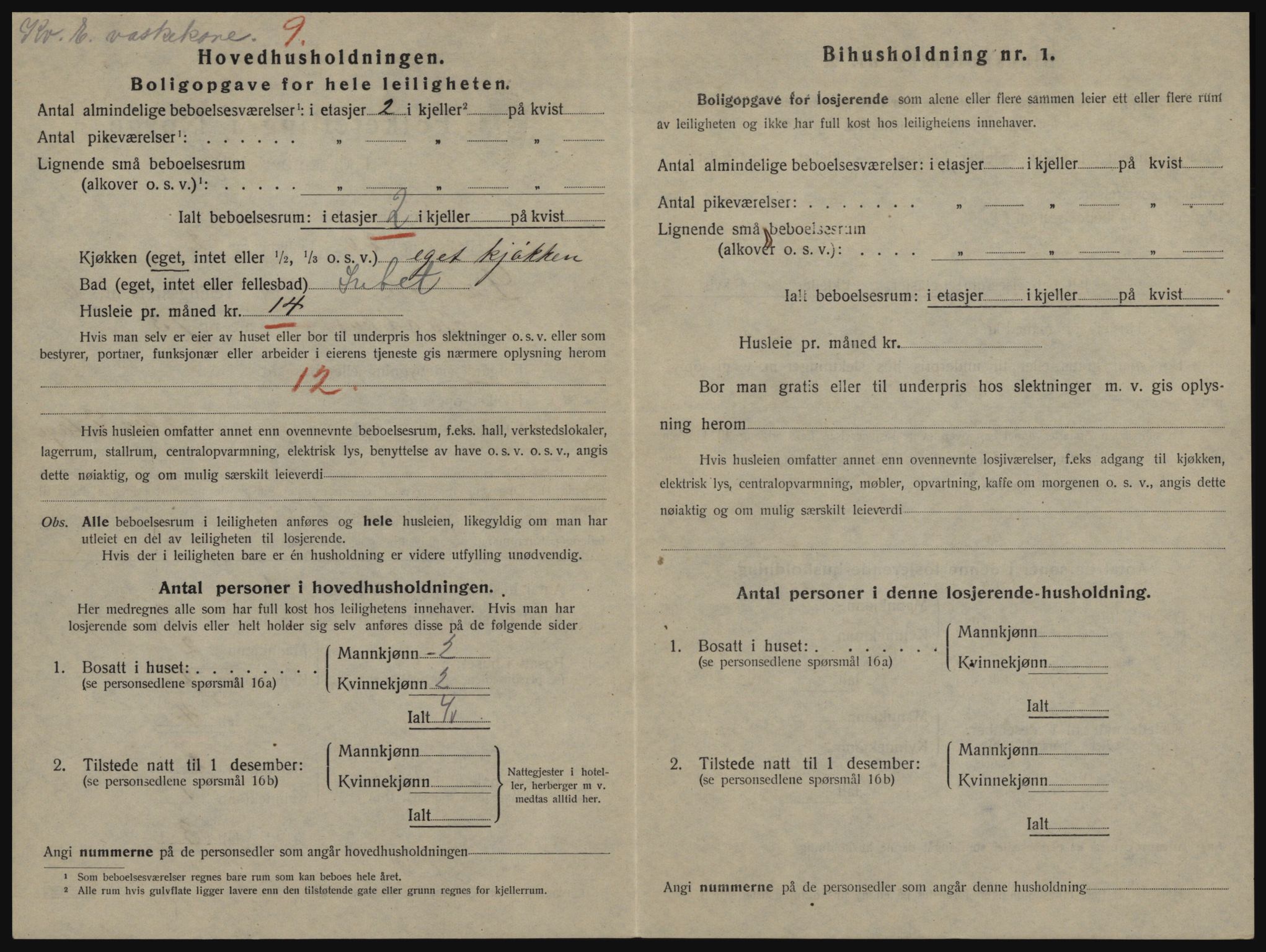 SAO, 1920 census for Drøbak, 1920, p. 1604