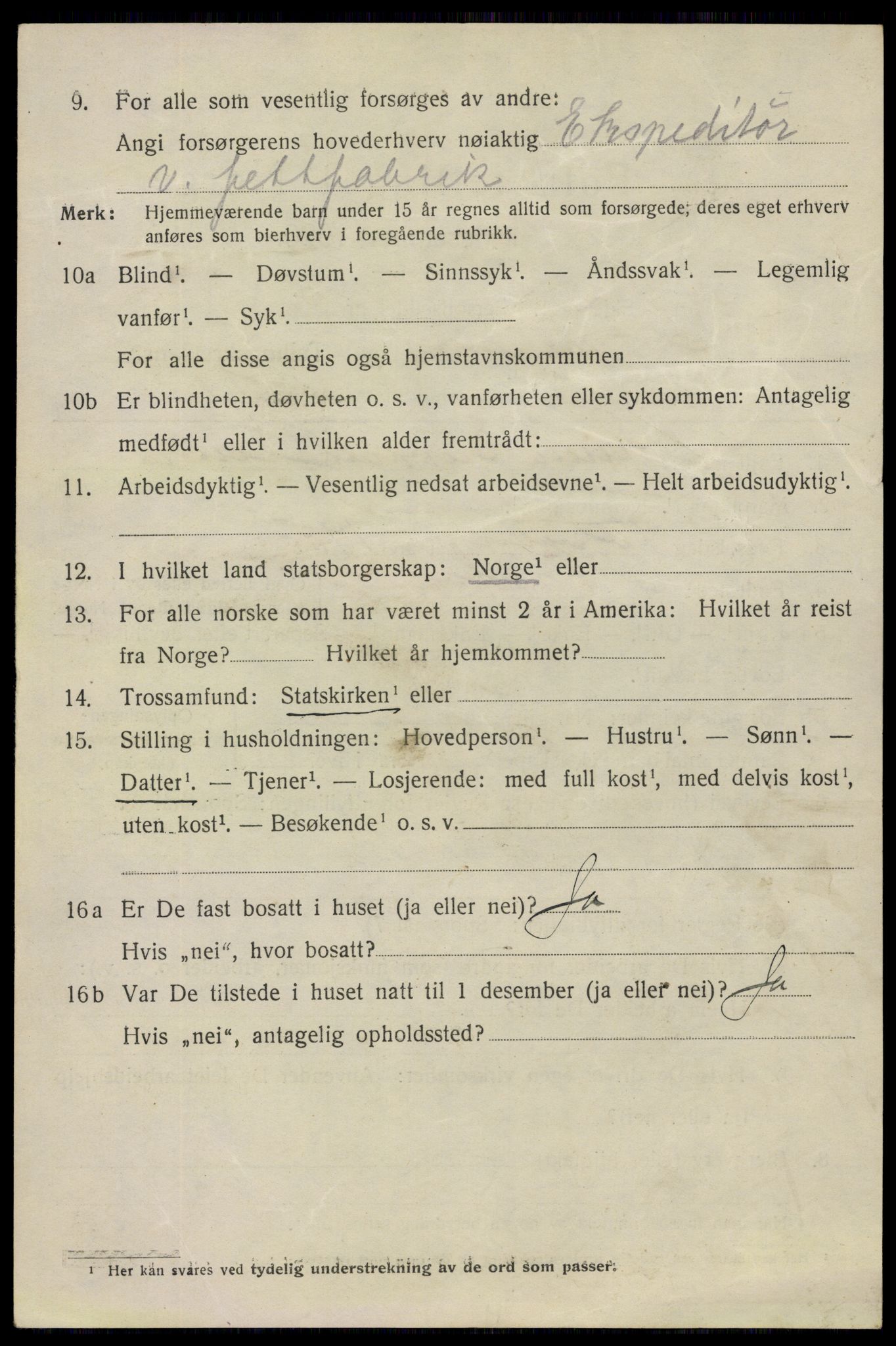 SAO, 1920 census for Fredrikstad, 1920, p. 11460