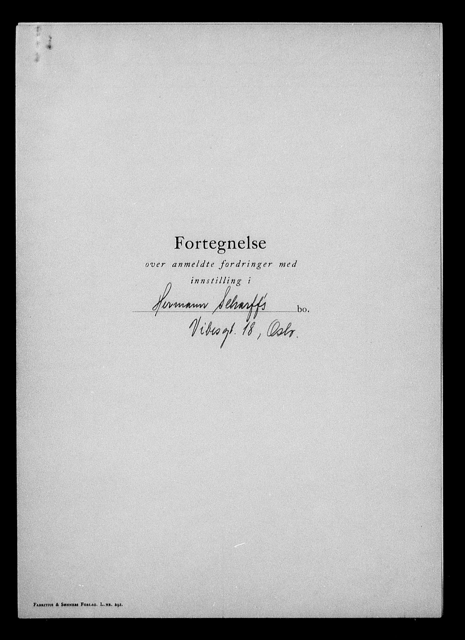Justisdepartementet, Tilbakeføringskontoret for inndratte formuer, AV/RA-S-1564/H/Hc/Hcc/L0978: --, 1945-1947, p. 20