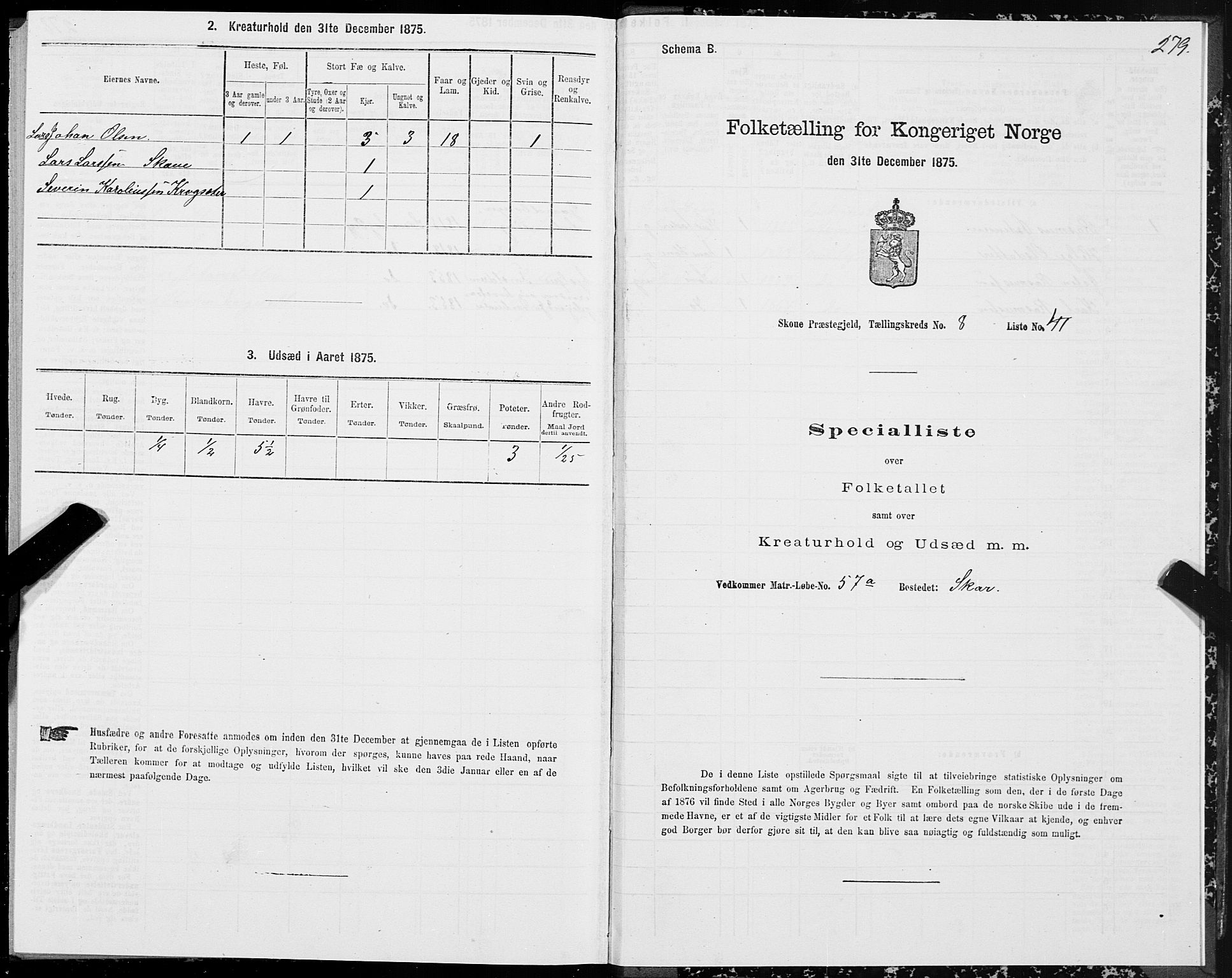 SAT, 1875 census for 1529P Skodje, 1875, p. 514