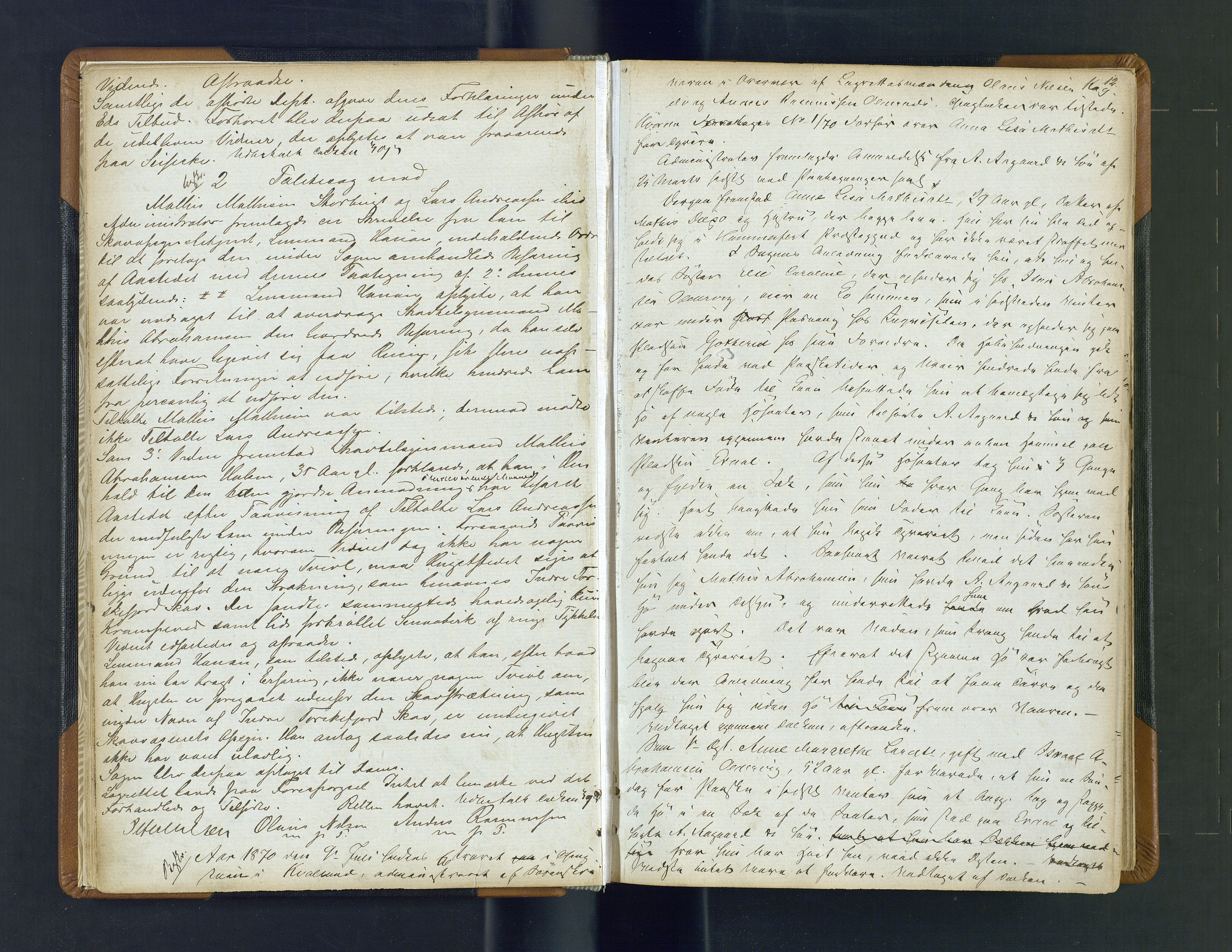 Hammerfest fogderi/sorenskriveri, AV/SATØ-S-0056/1/J/Ja/Jab/L0189: Ekstrarettsprotokoller, 1870-1881, p. 12